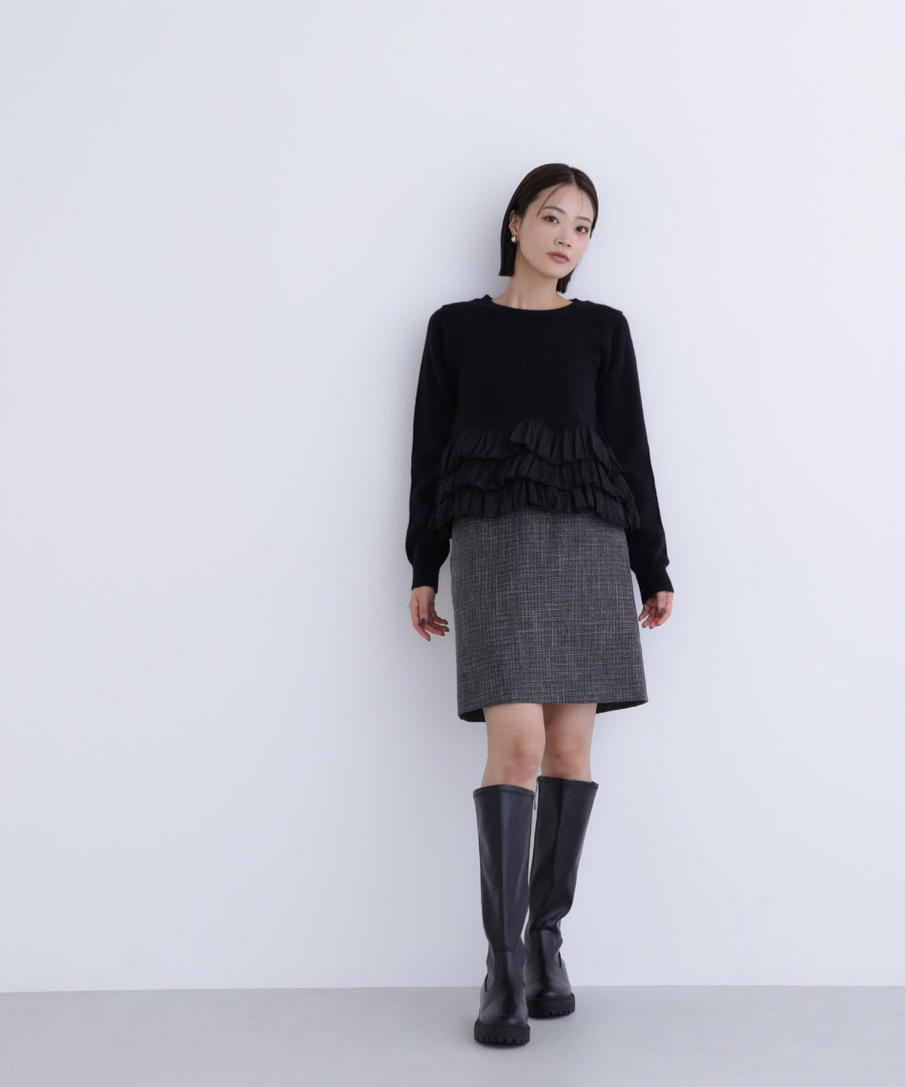 【Oggi掲載】オータムミニスカート