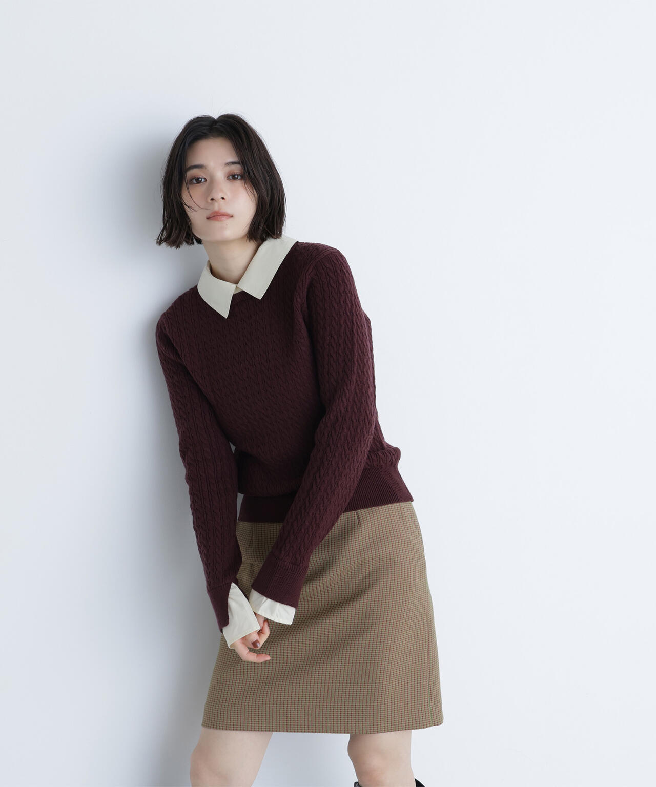 【Oggi掲載】オータムミニスカート