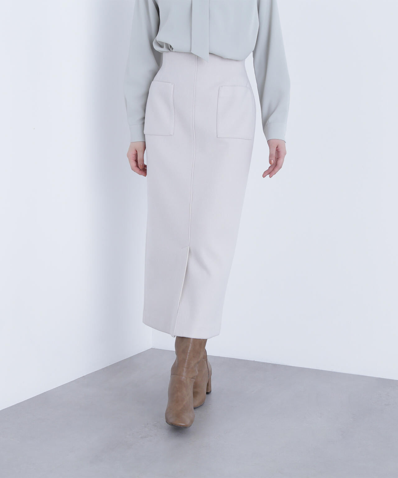 圧縮ジャージーシリーズ ナロースカート