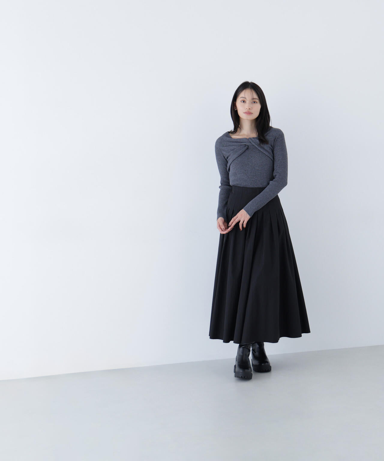 Oggi掲載】タフタボリュームスカート | NATURAL BEAUTY BASIC