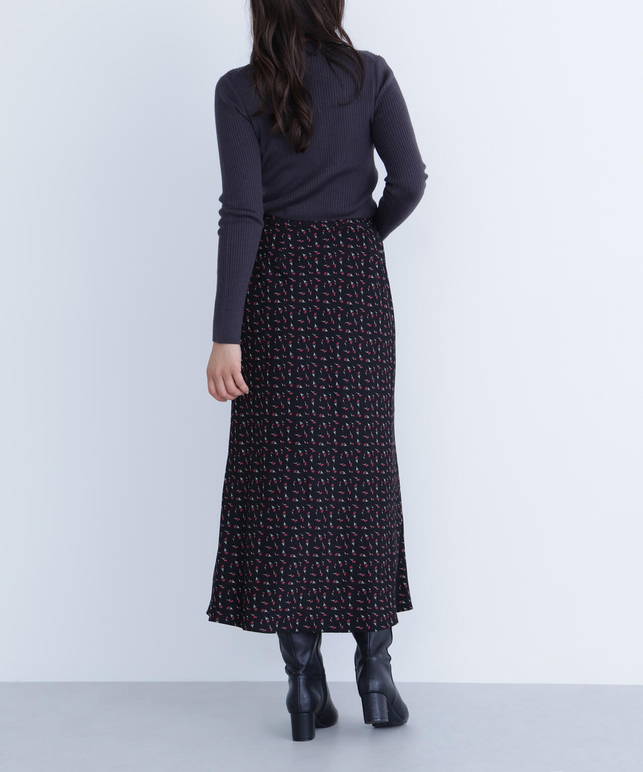 フラワープリントラップスカート | NATURAL BEAUTY BASIC