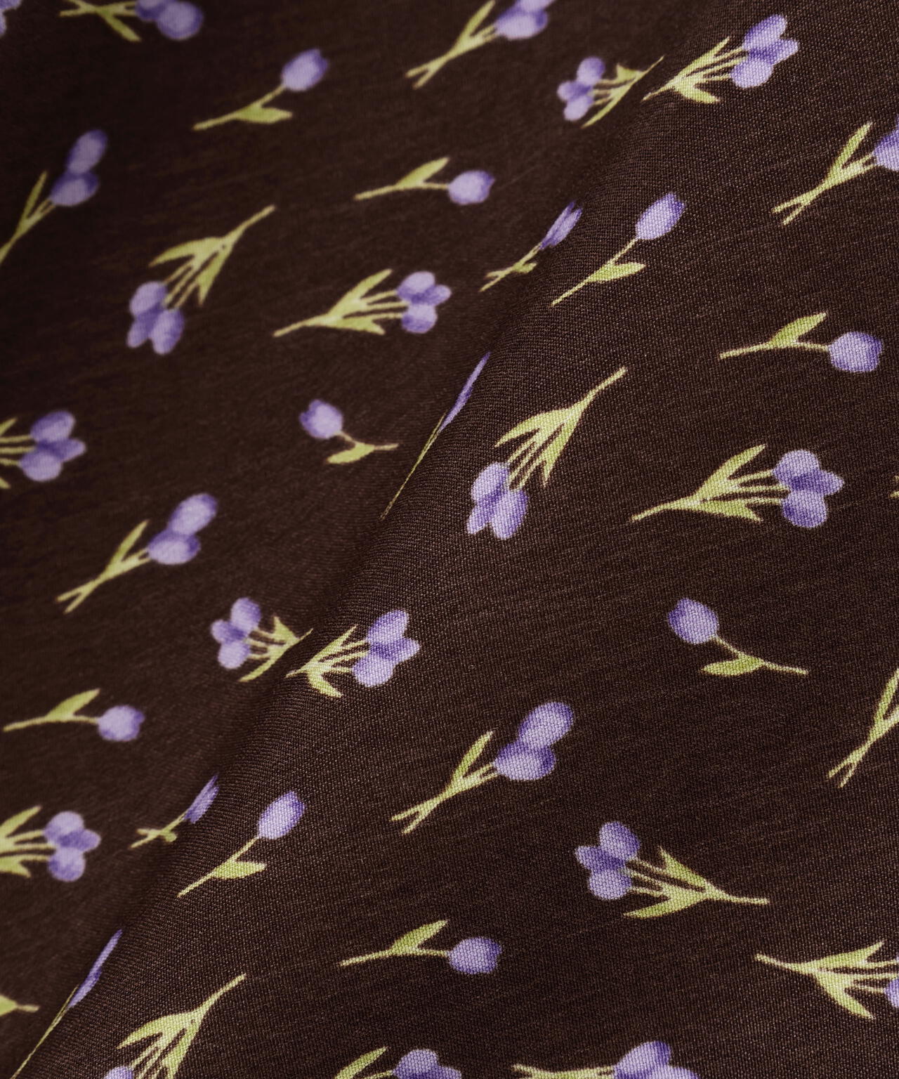 フラワープリントラップスカート