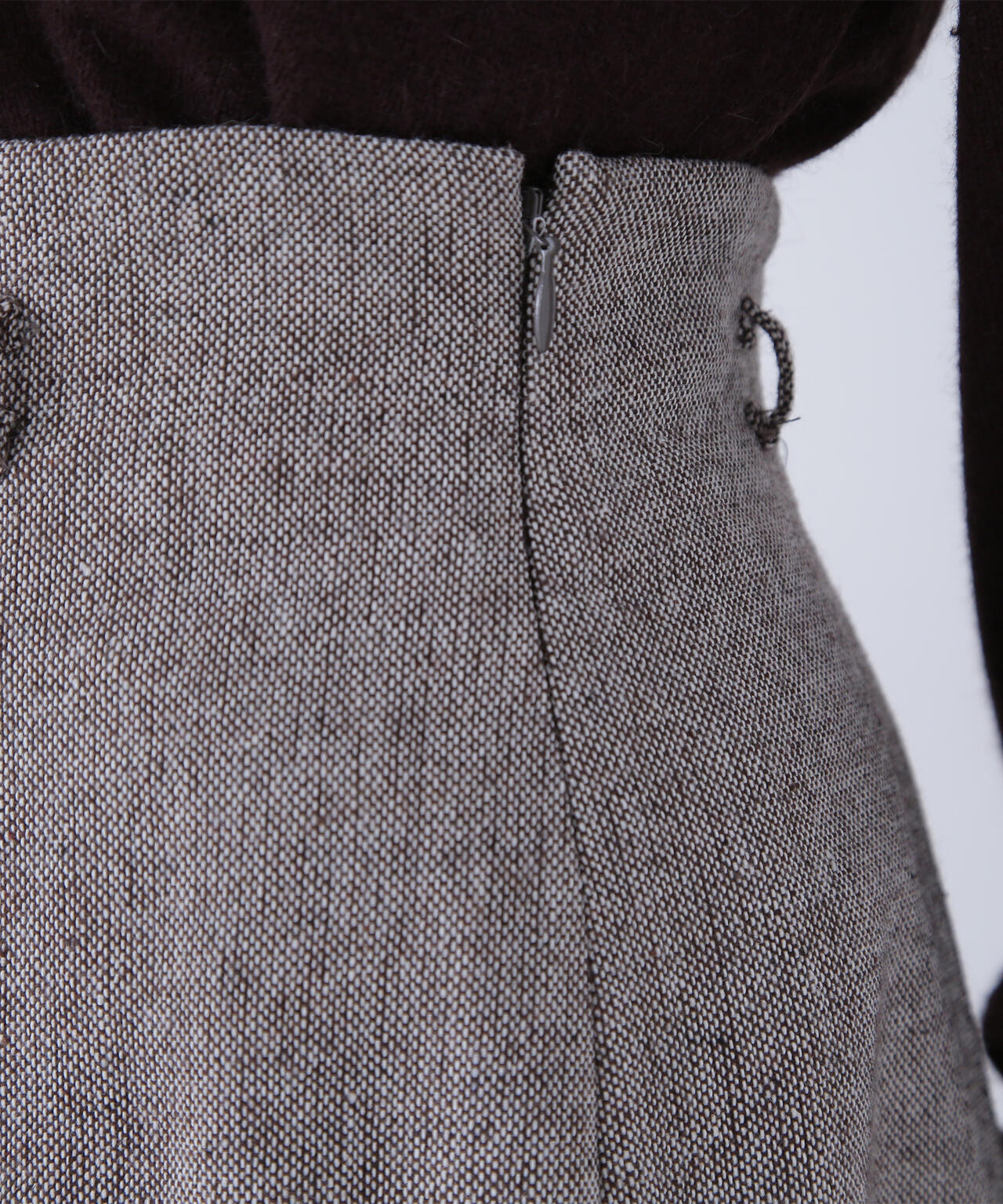 ツイーディーベルテッドマーメイドスカート