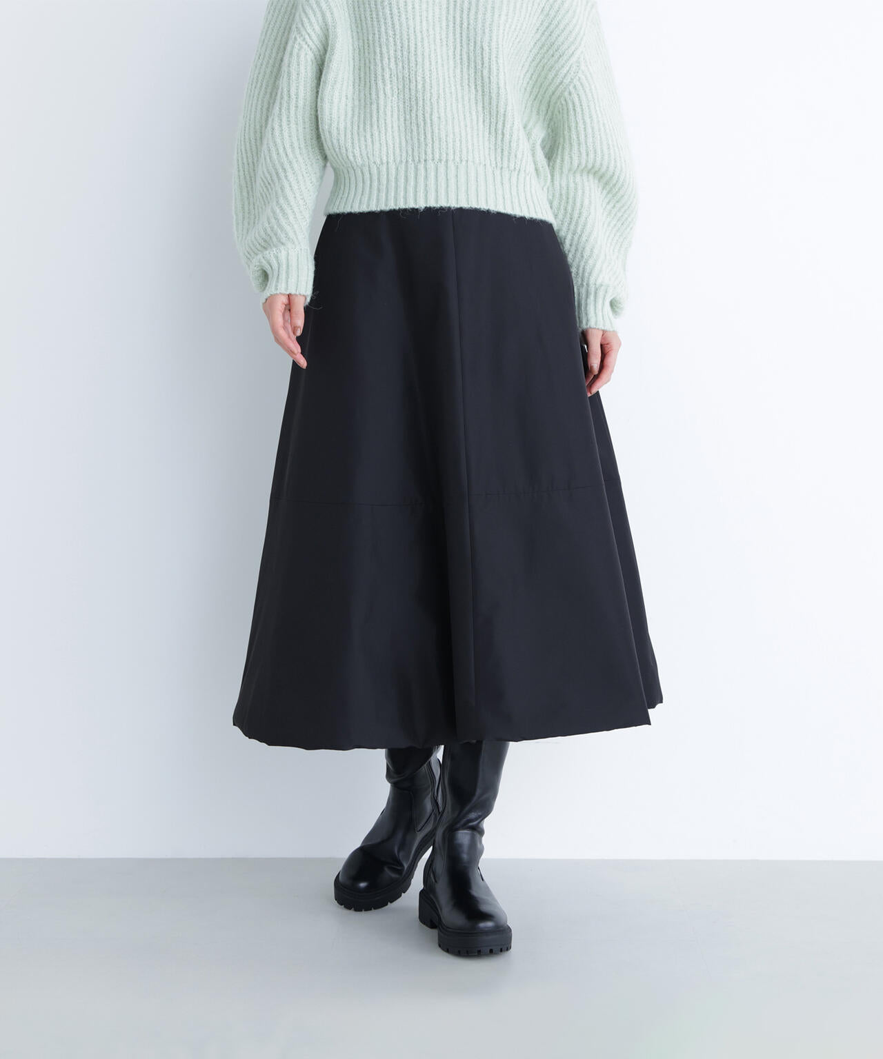 【BLANC】中綿フレアスカート