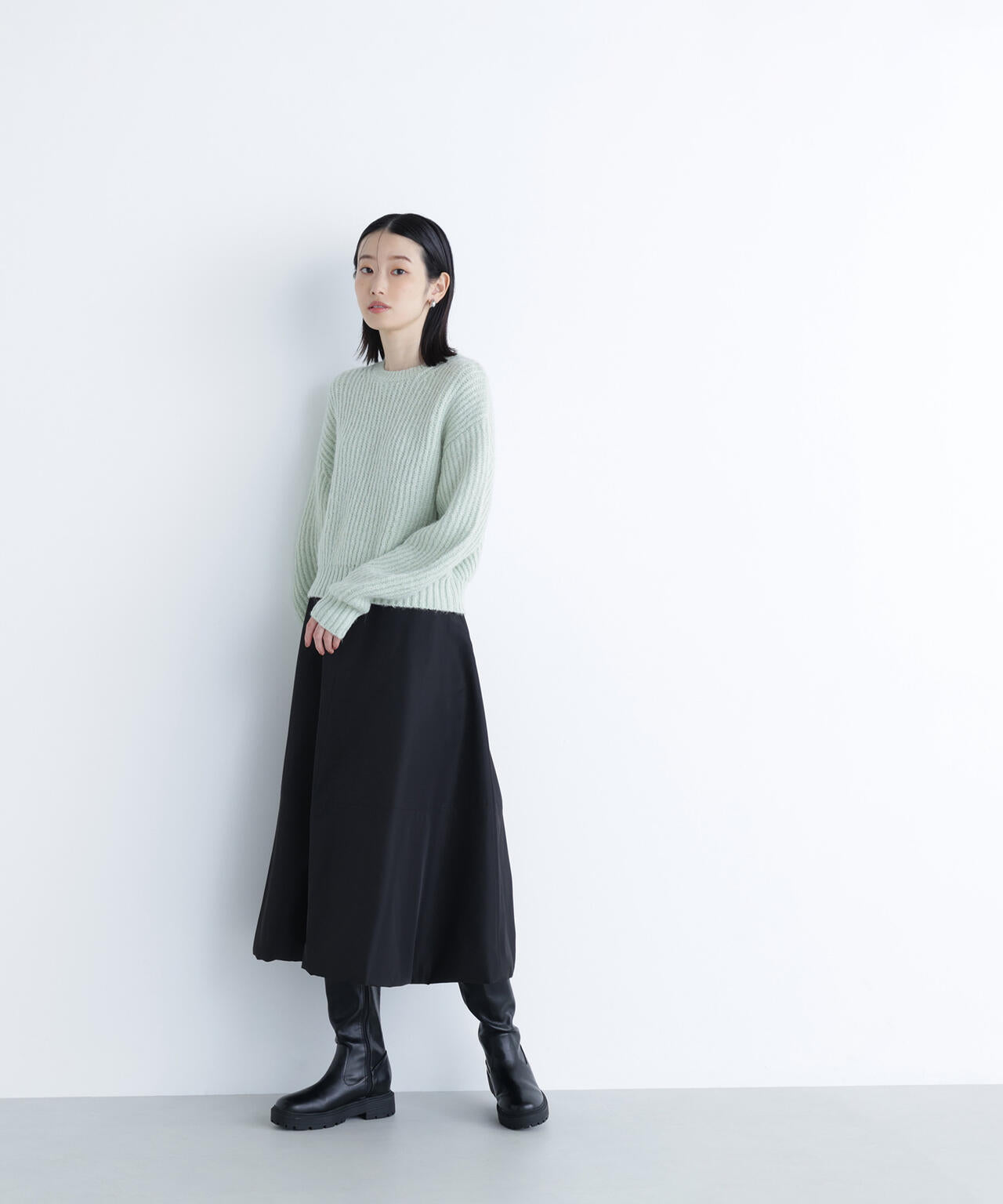 【BLANC】中綿フレアスカート