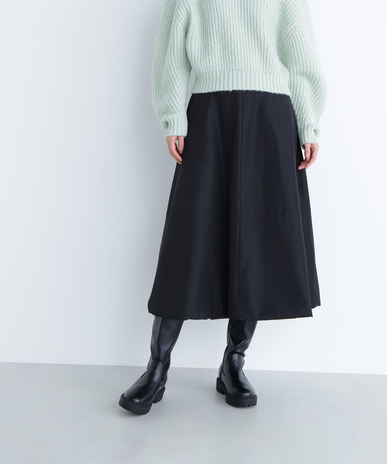 【BLANC】中綿フレアスカート