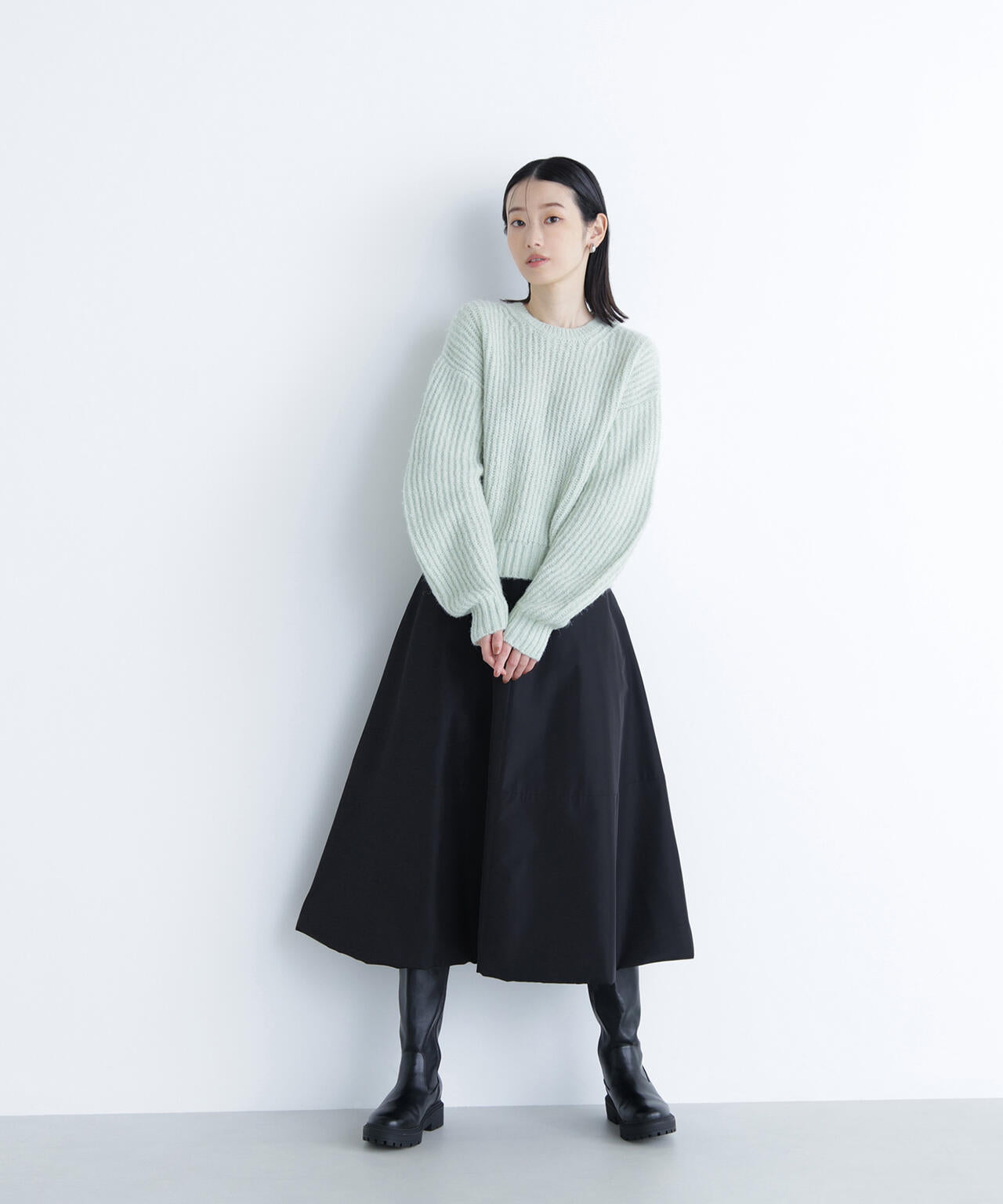 【BLANC】中綿フレアスカート