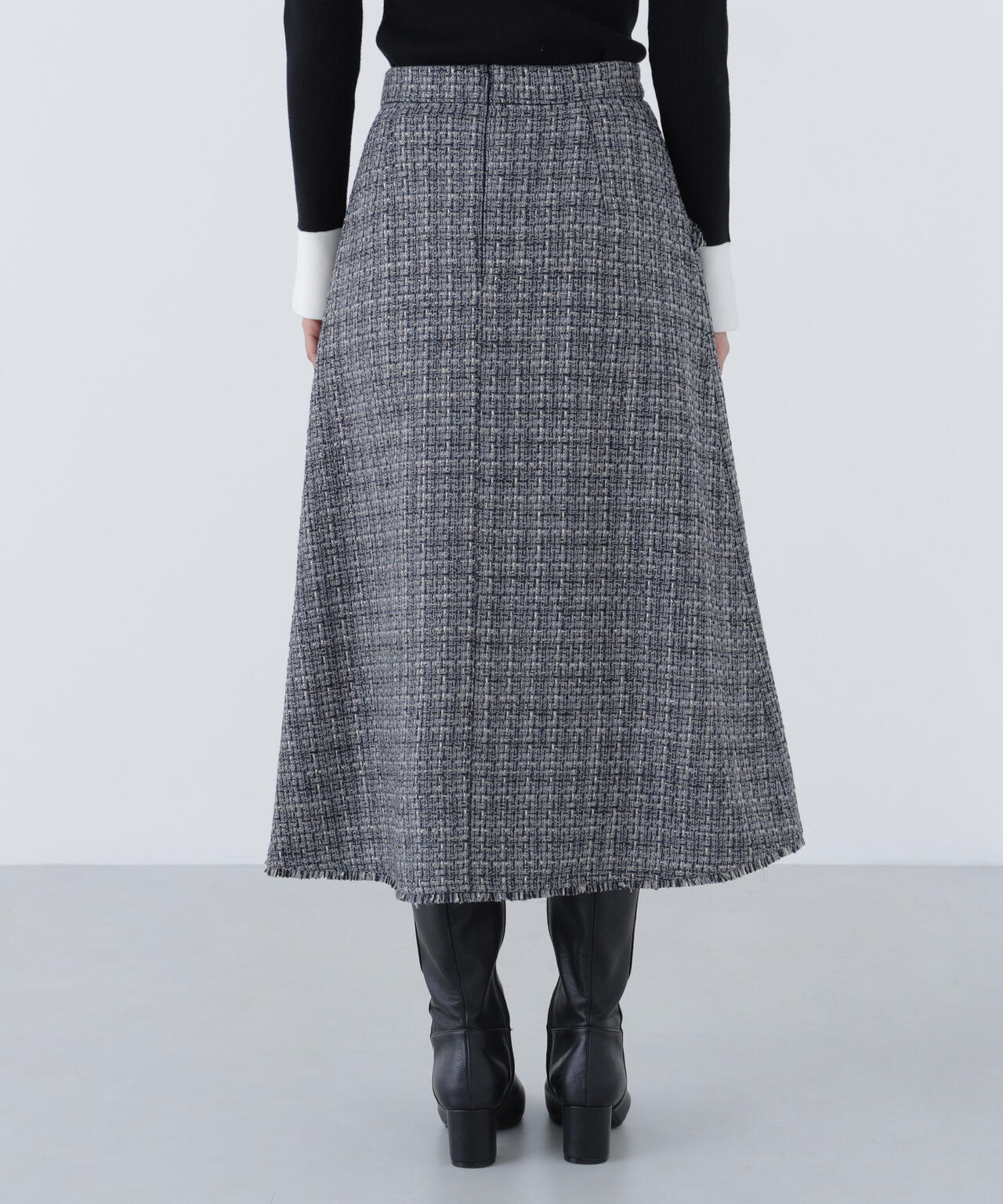 ツイードフレアスカート | NATURAL BEAUTY BASIC（ナチュラル