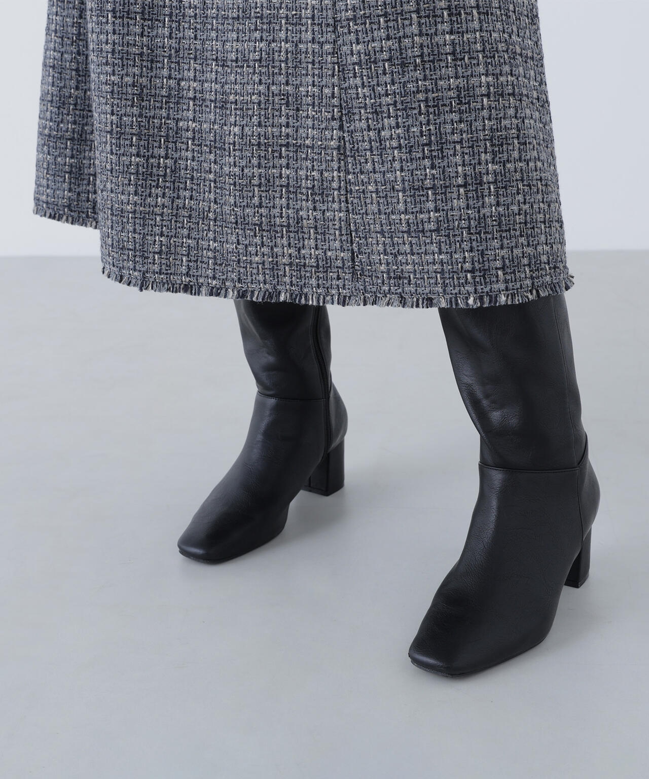 ツイードフレアスカート | NATURAL BEAUTY BASIC（ナチュラル