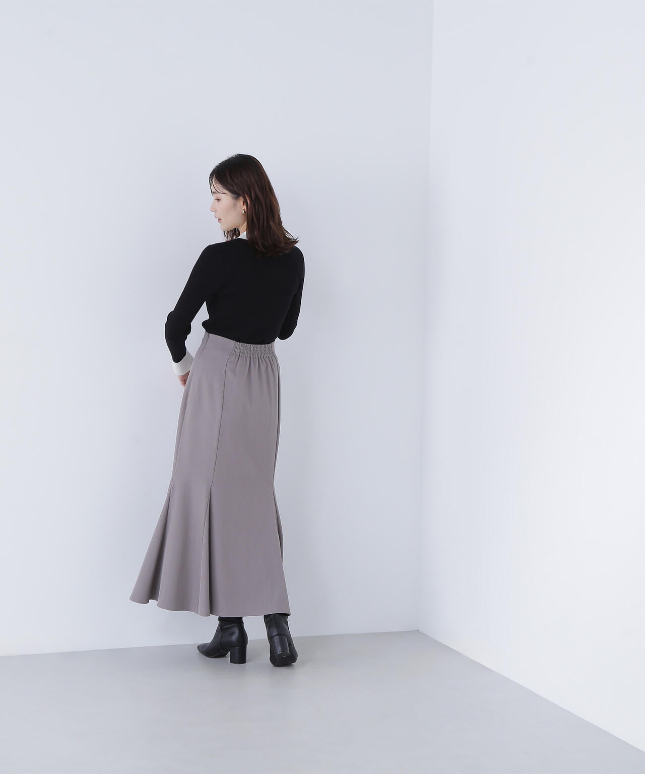 ヘム切替マーメイドスカート | NATURAL BEAUTY BASIC（ナチュラル