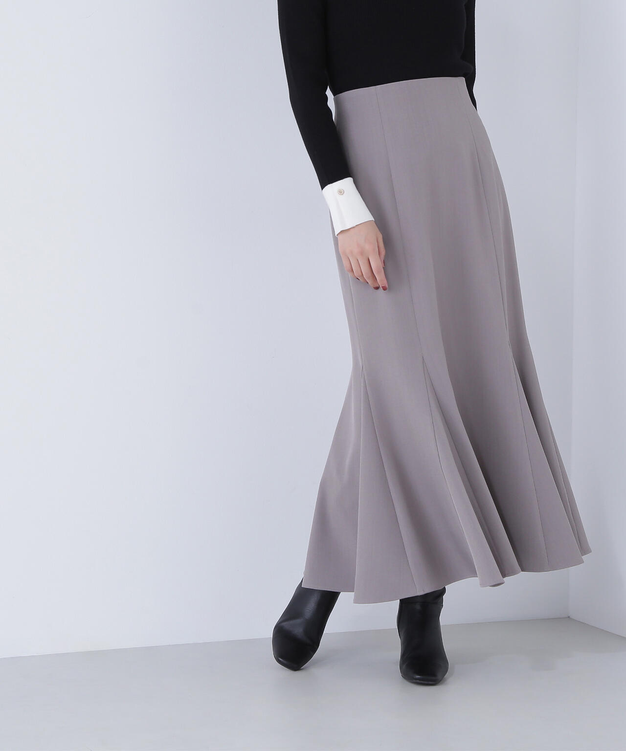 MUSE de Deuxieme Classe スムースマーメイドスカート 38 カラーソフト