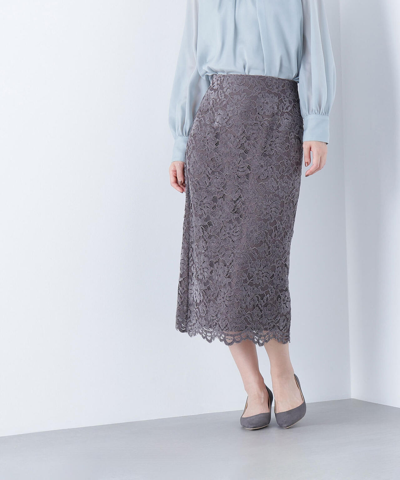 モールレースナロースカート