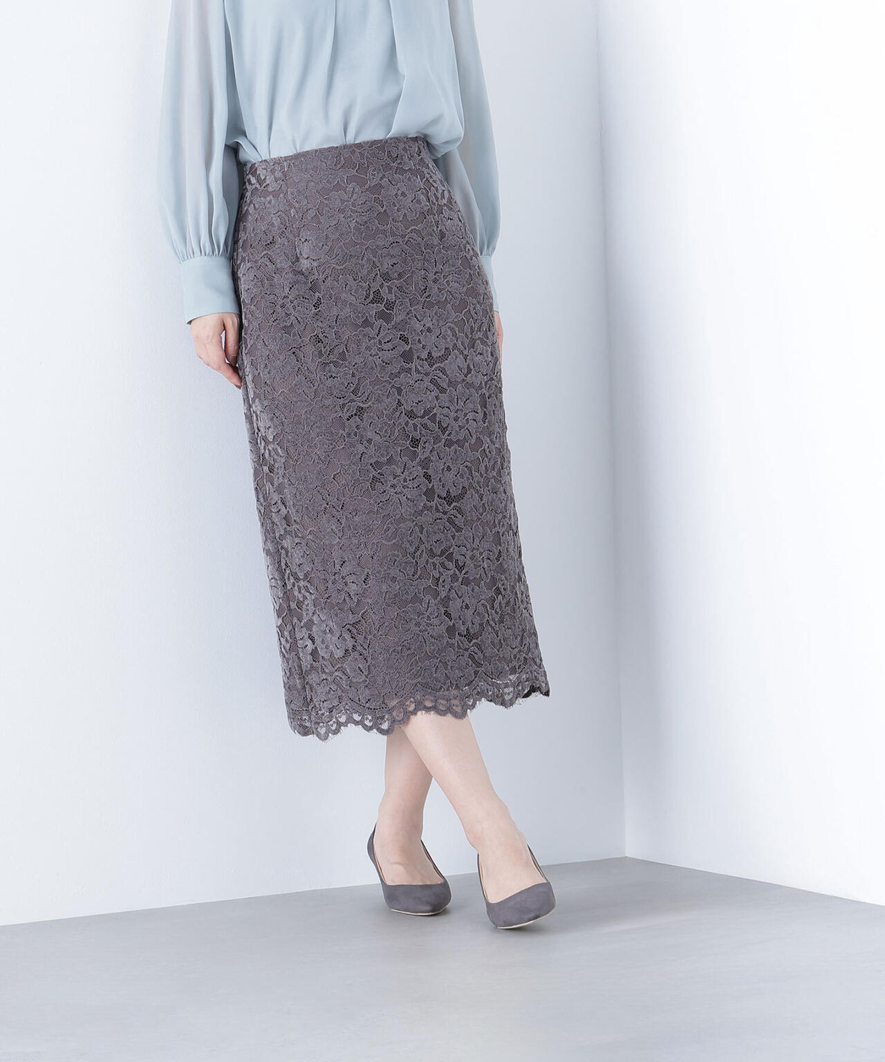 モールレースナロースカート