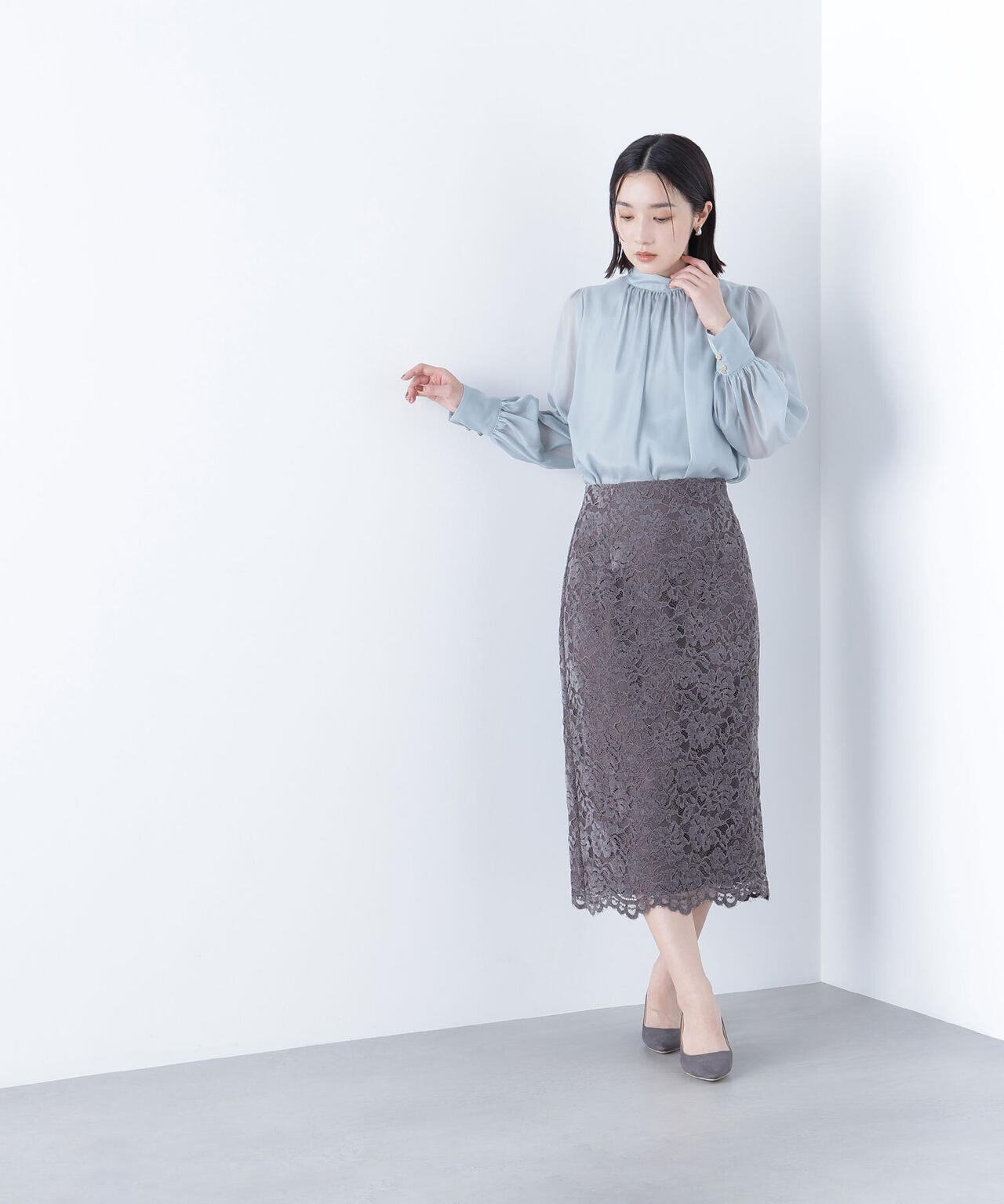 モールレースナロースカート