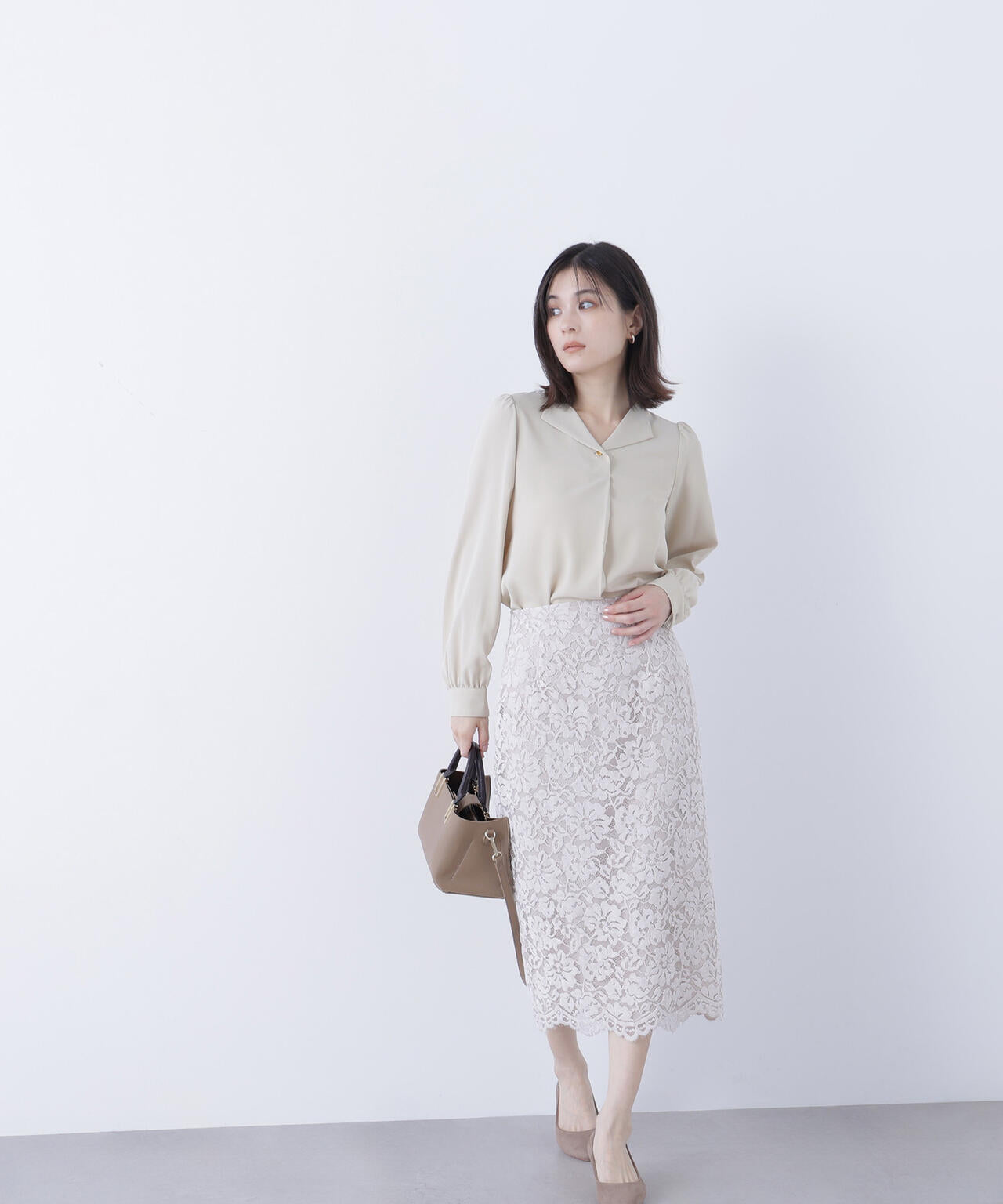 モールレースナロースカート