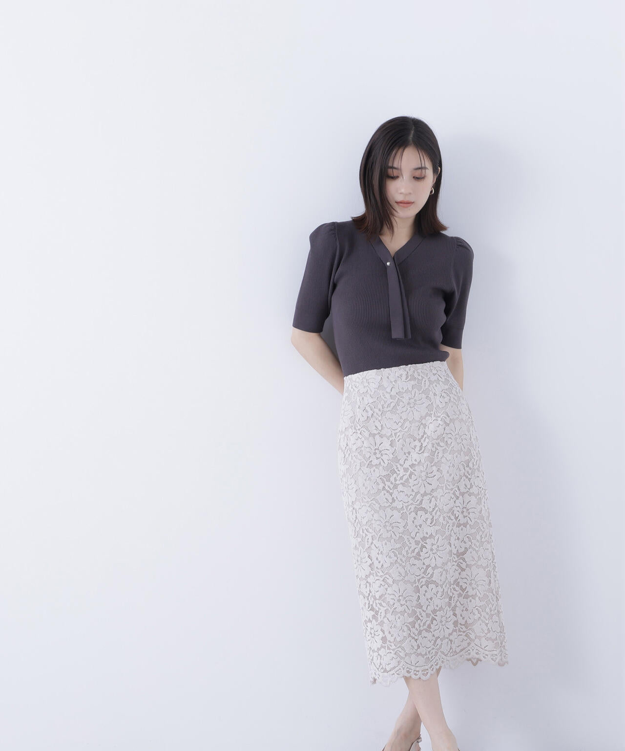 モールレースナロースカート