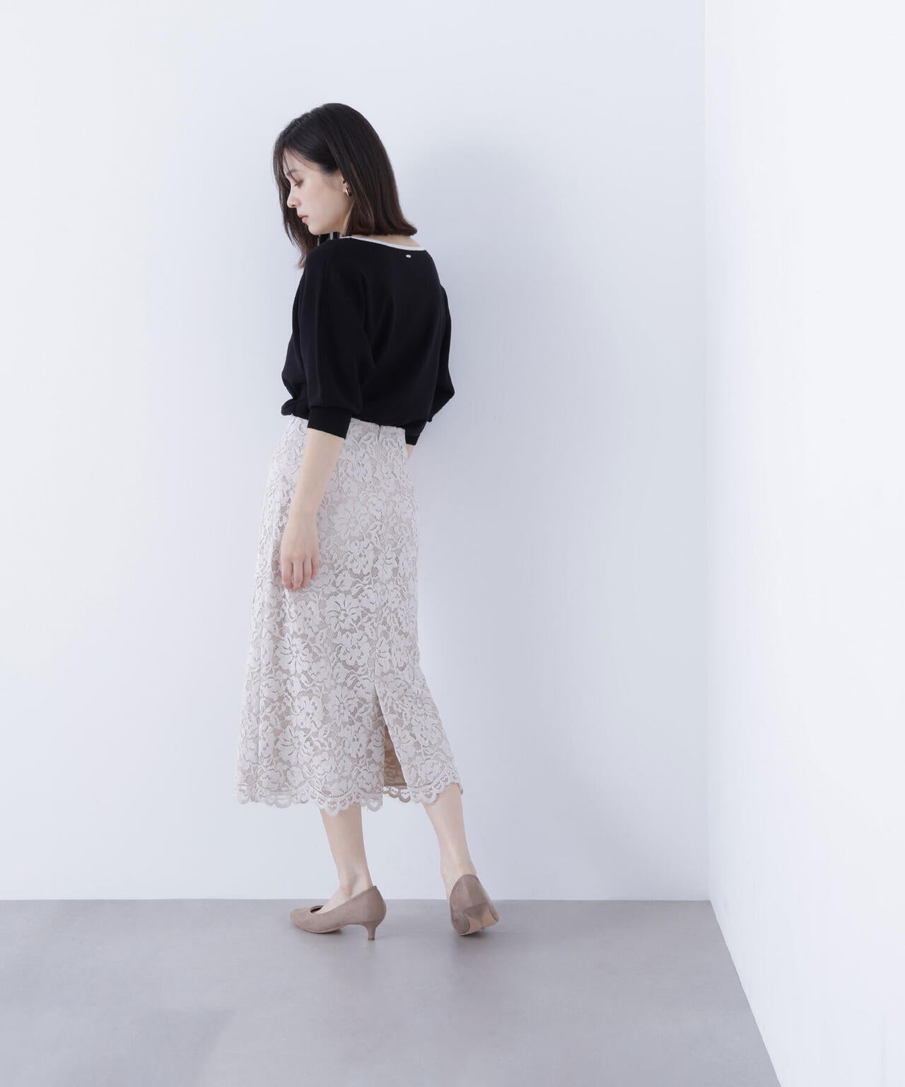 モールレースナロースカート
