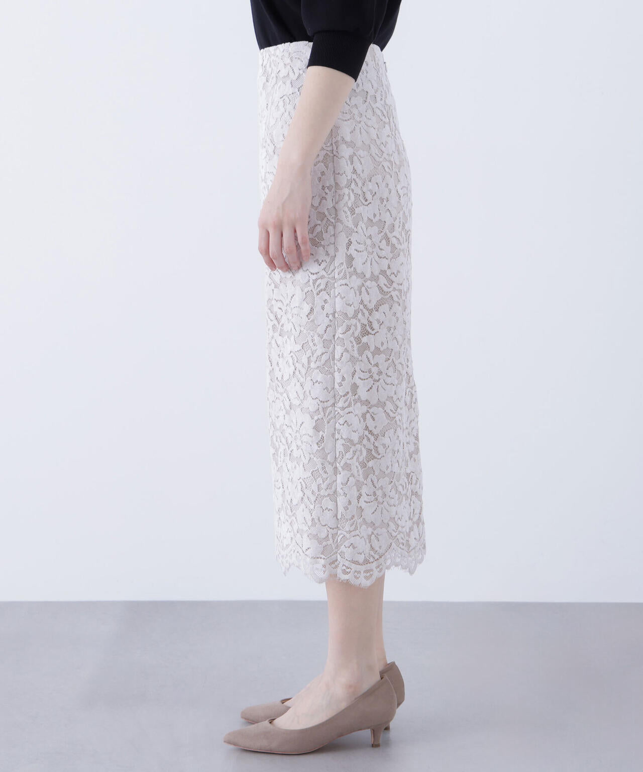 モールレースナロースカート