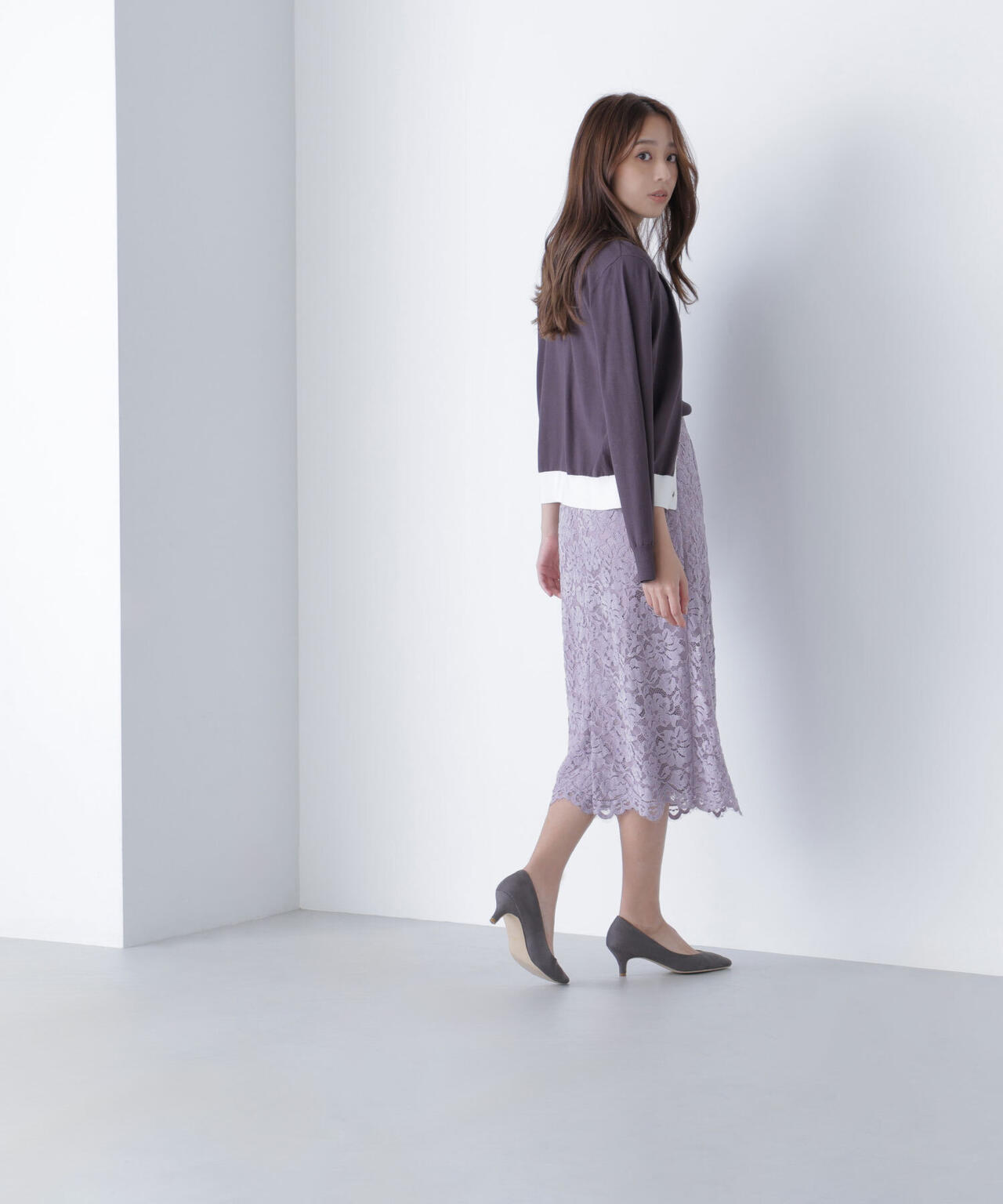 モールレースナロースカート