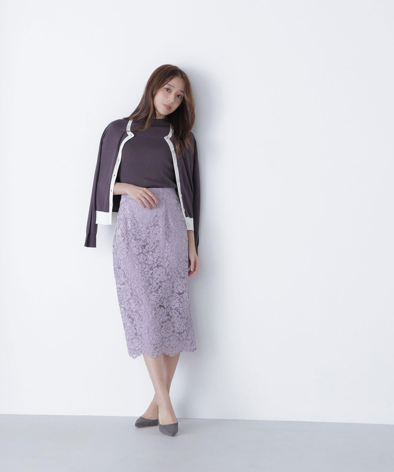 モールレースナロースカート