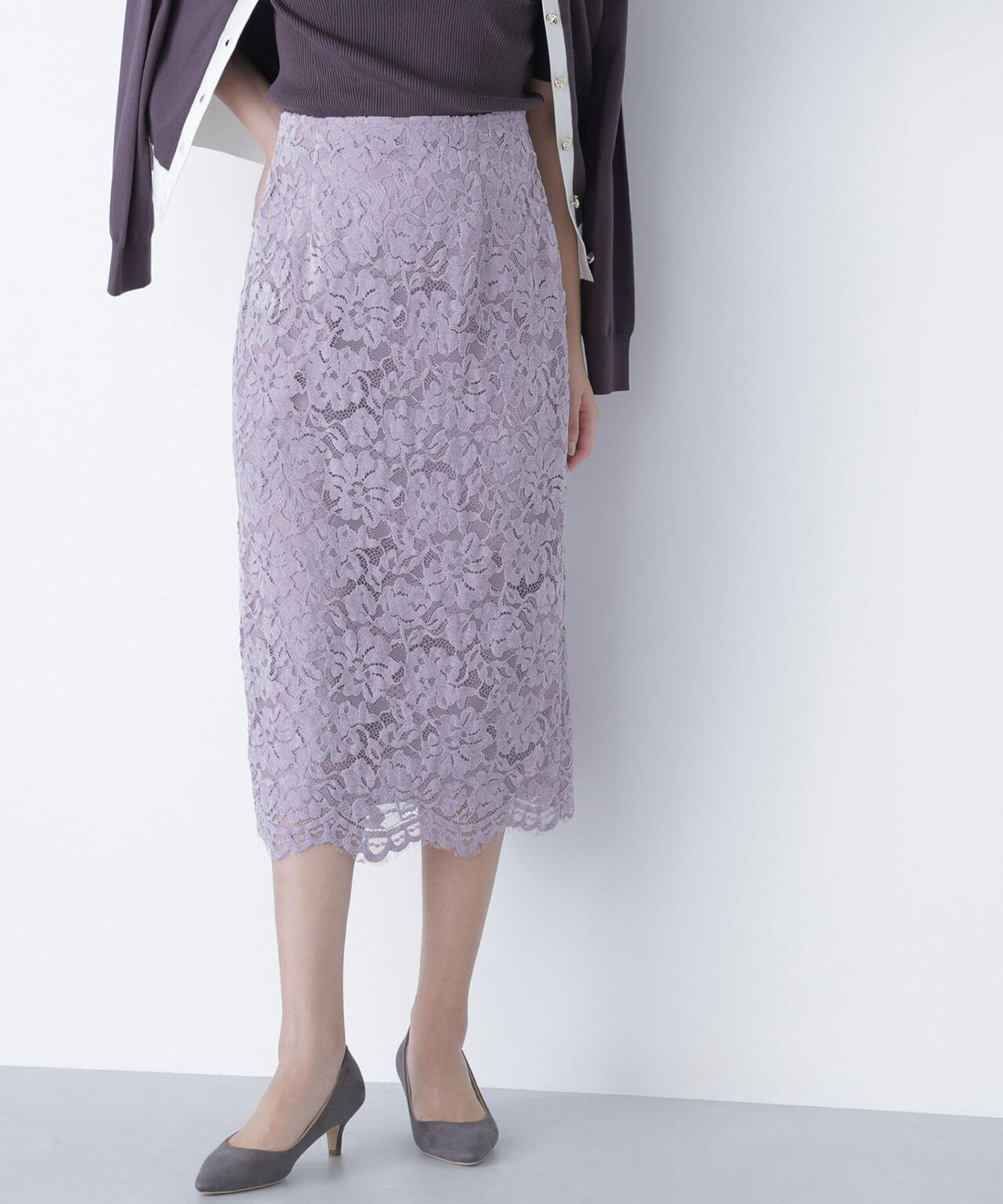 モールレースナロースカート