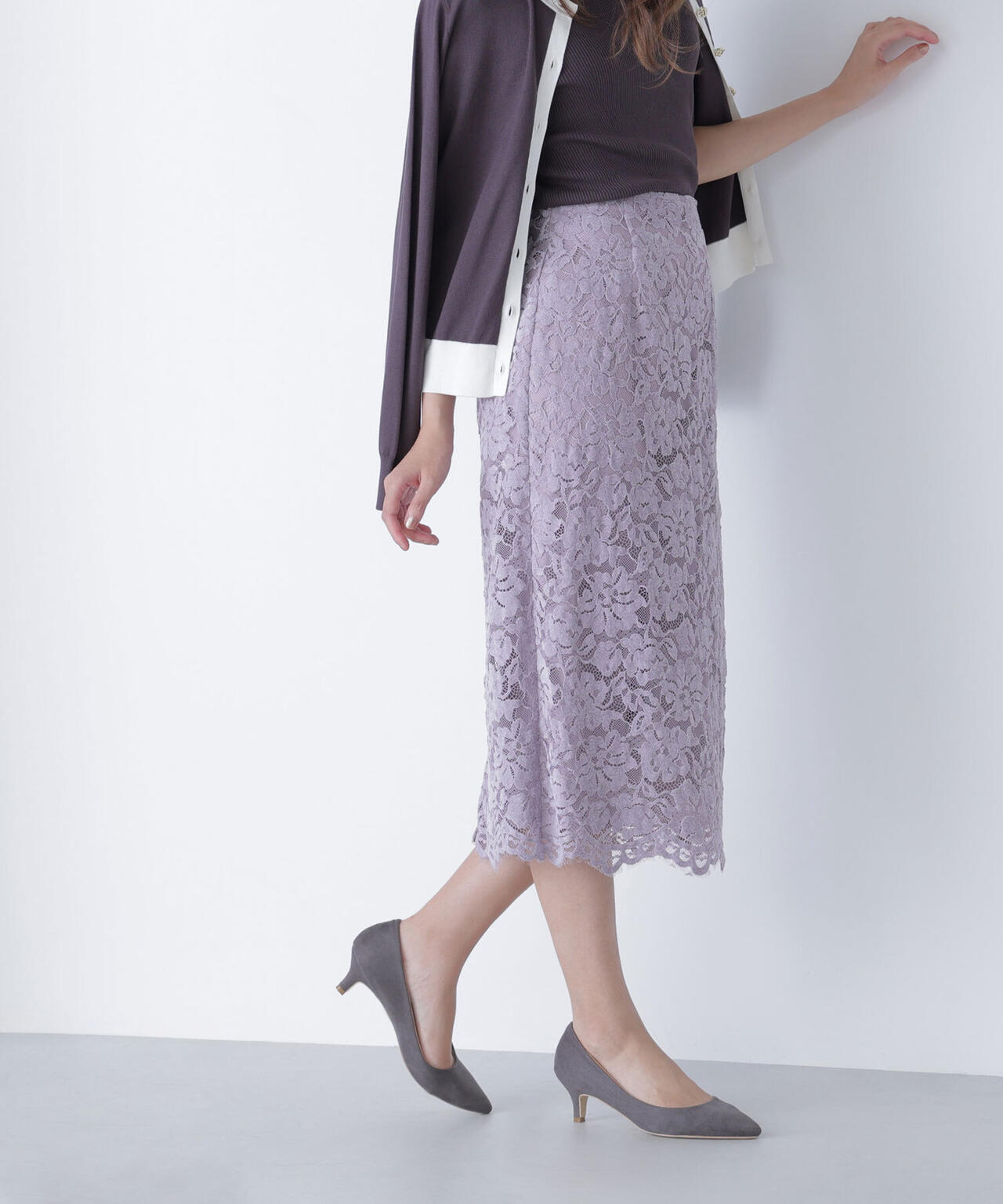 モールレースナロースカート