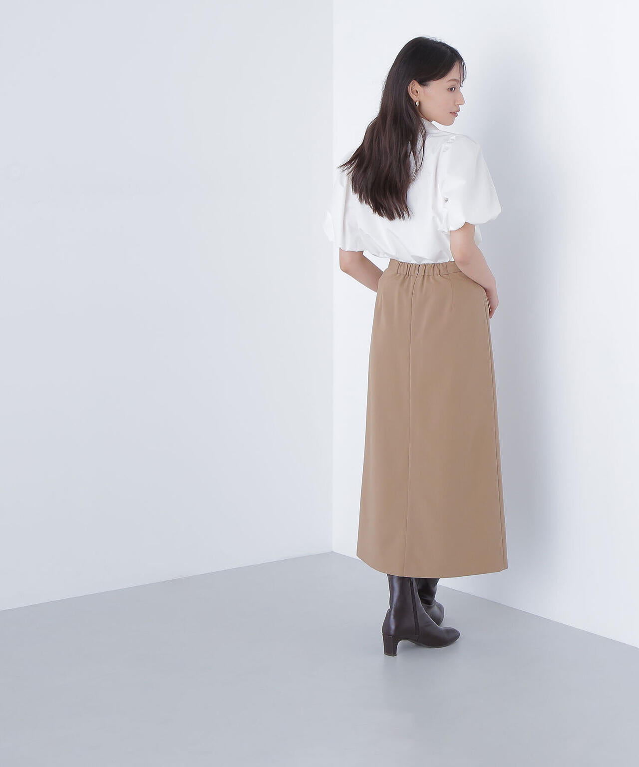 ビットディテールナロースカート