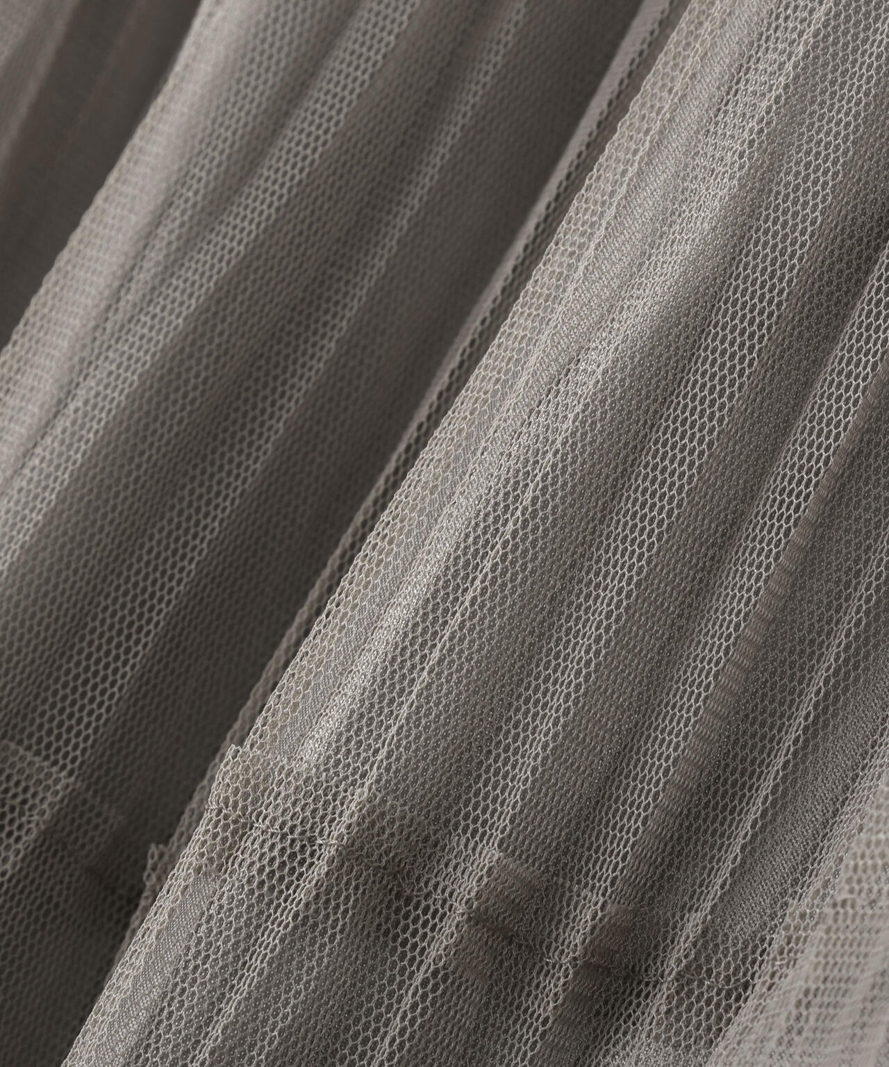 プリーツチュールスカート