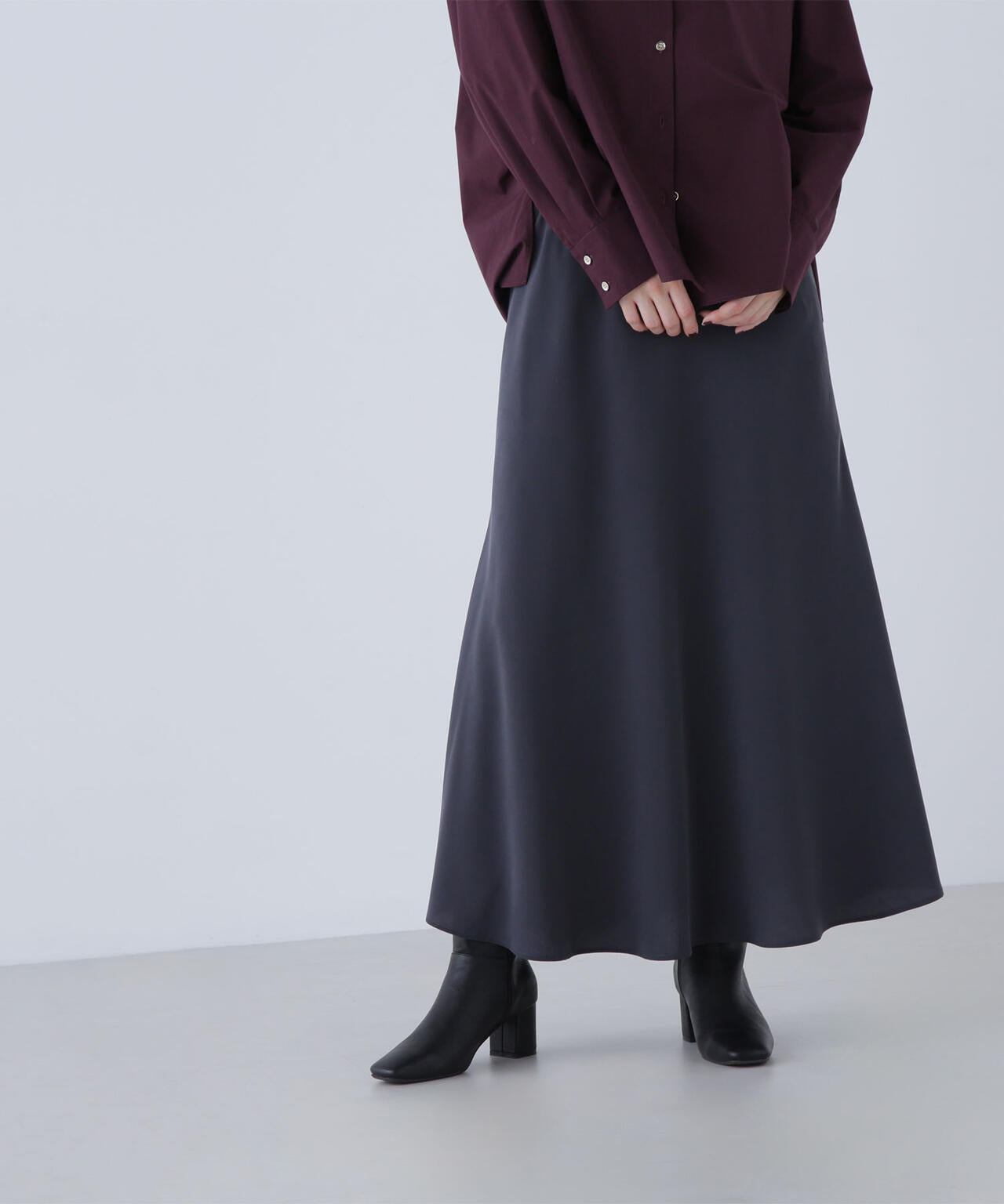 ぴーちこ GU公式 | デニムショップコート beautiful people (セットアップ