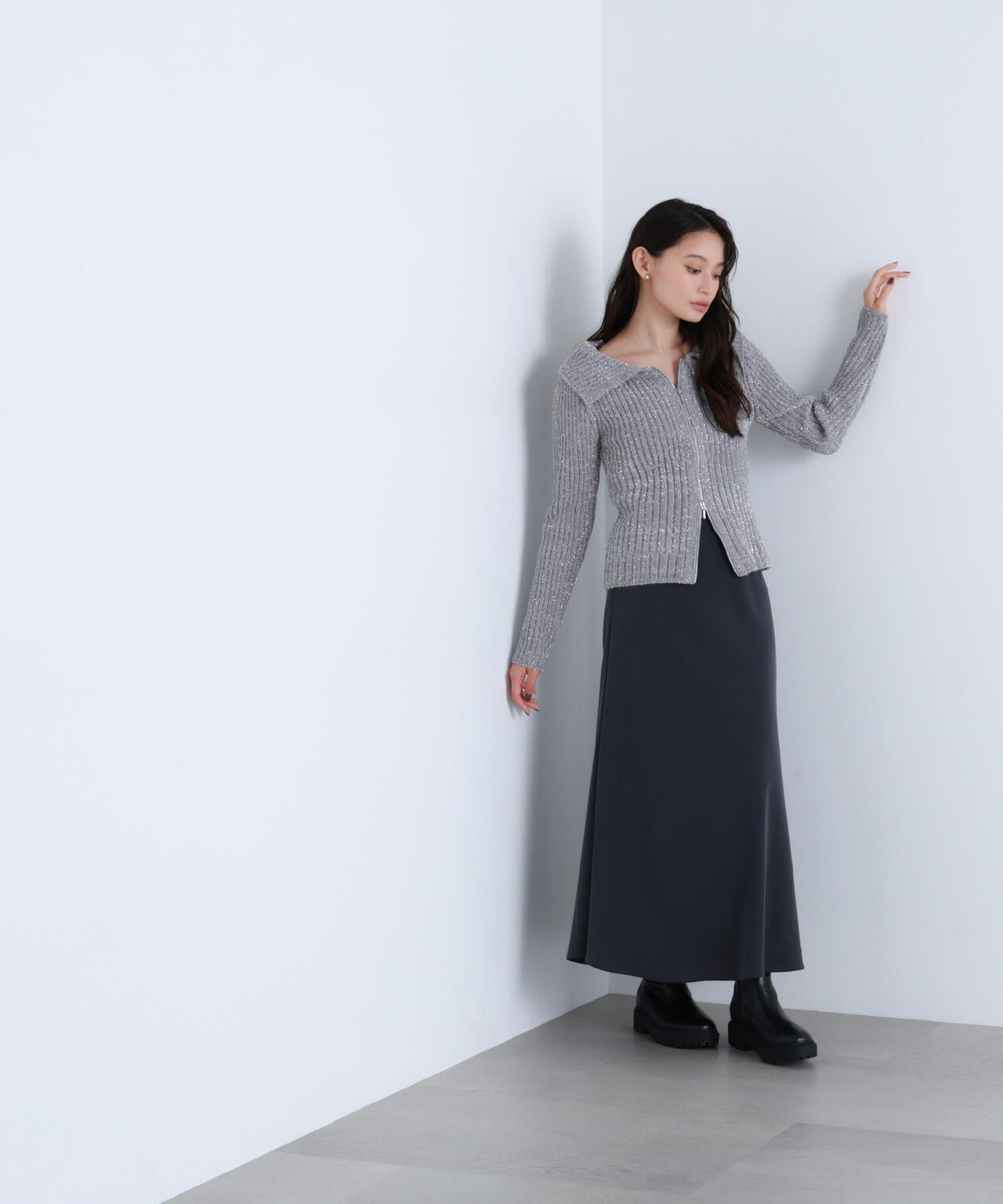 ピーチタッチナロースカート | NATURAL BEAUTY BASIC