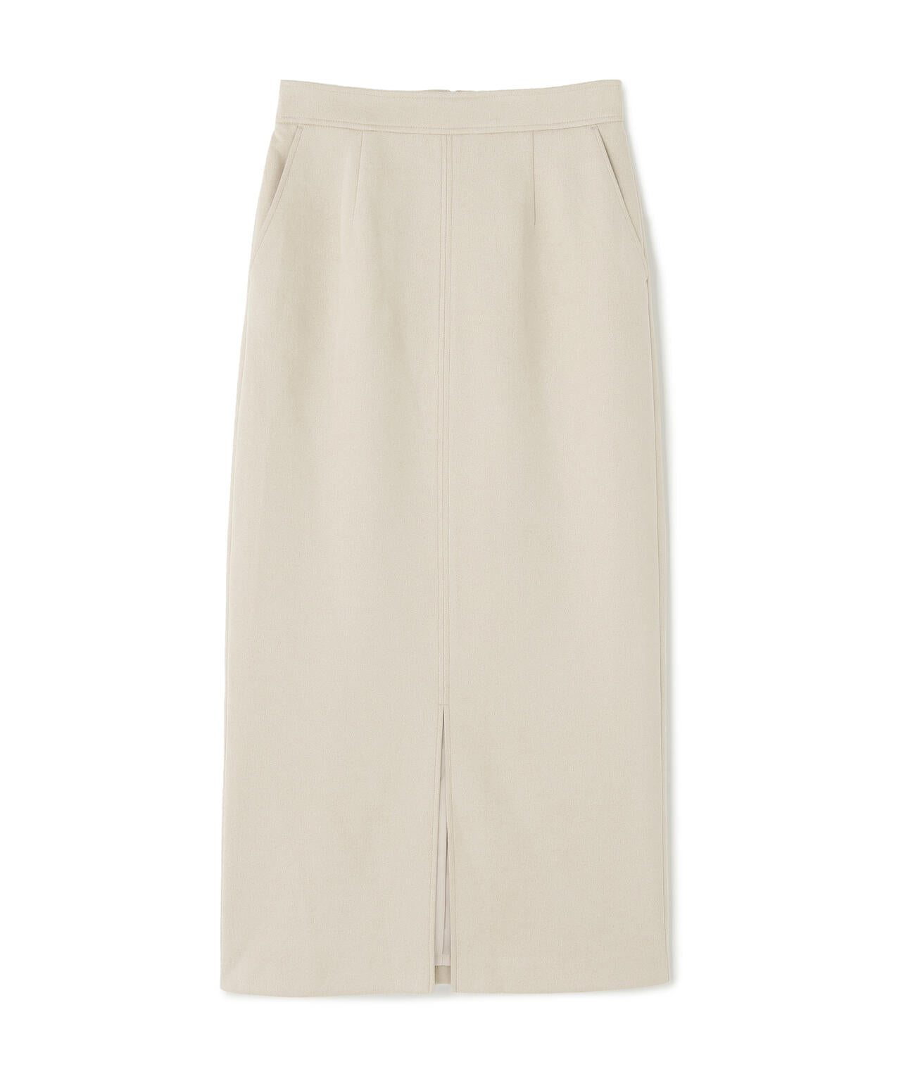 フェイクスエードシリーズ スリットスカート