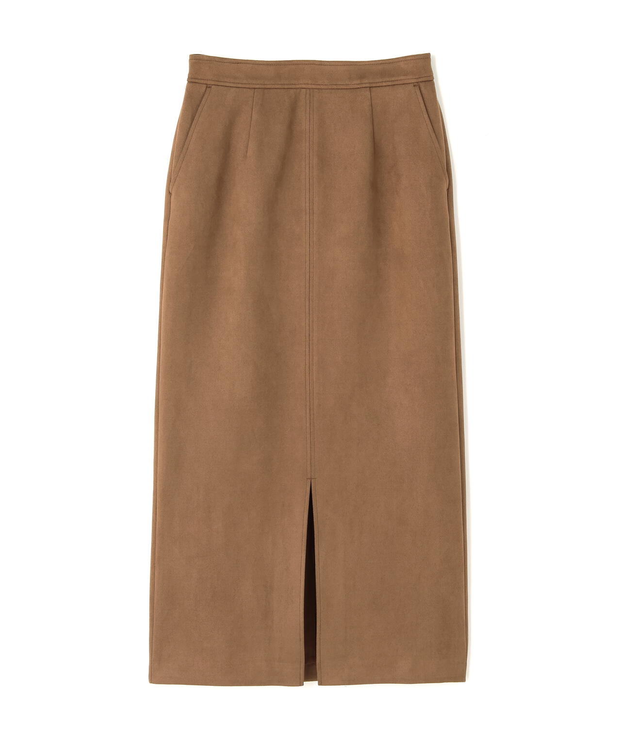 フェイクスエードシリーズ スリットスカート