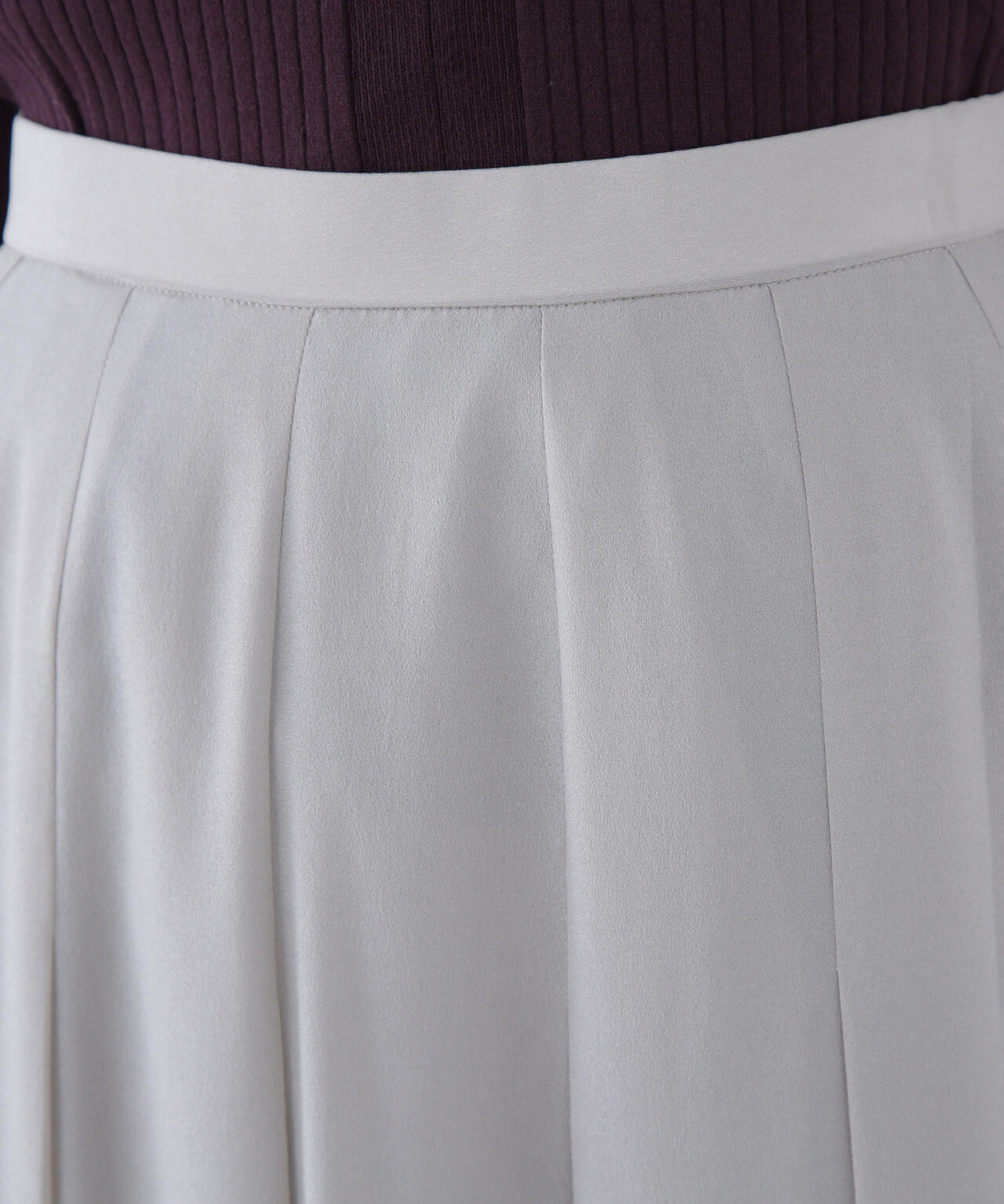 オータムカラープリーツスカート