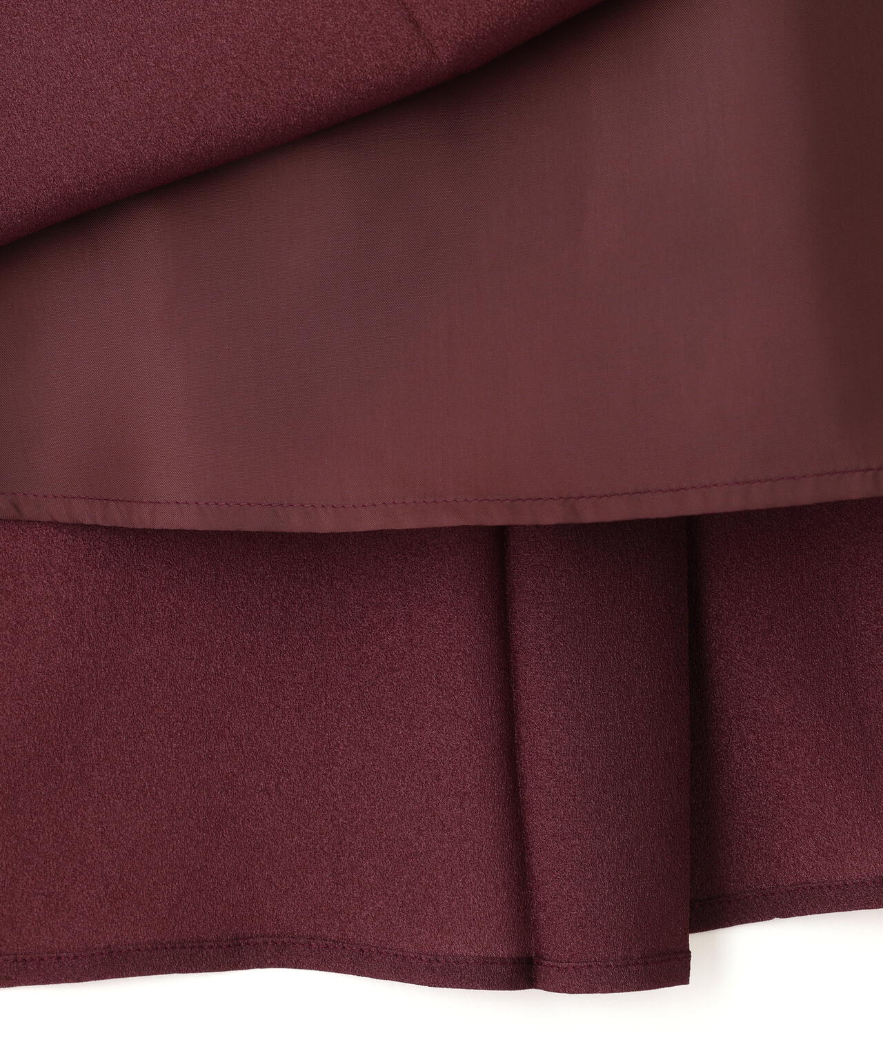 オータムカラープリーツスカート