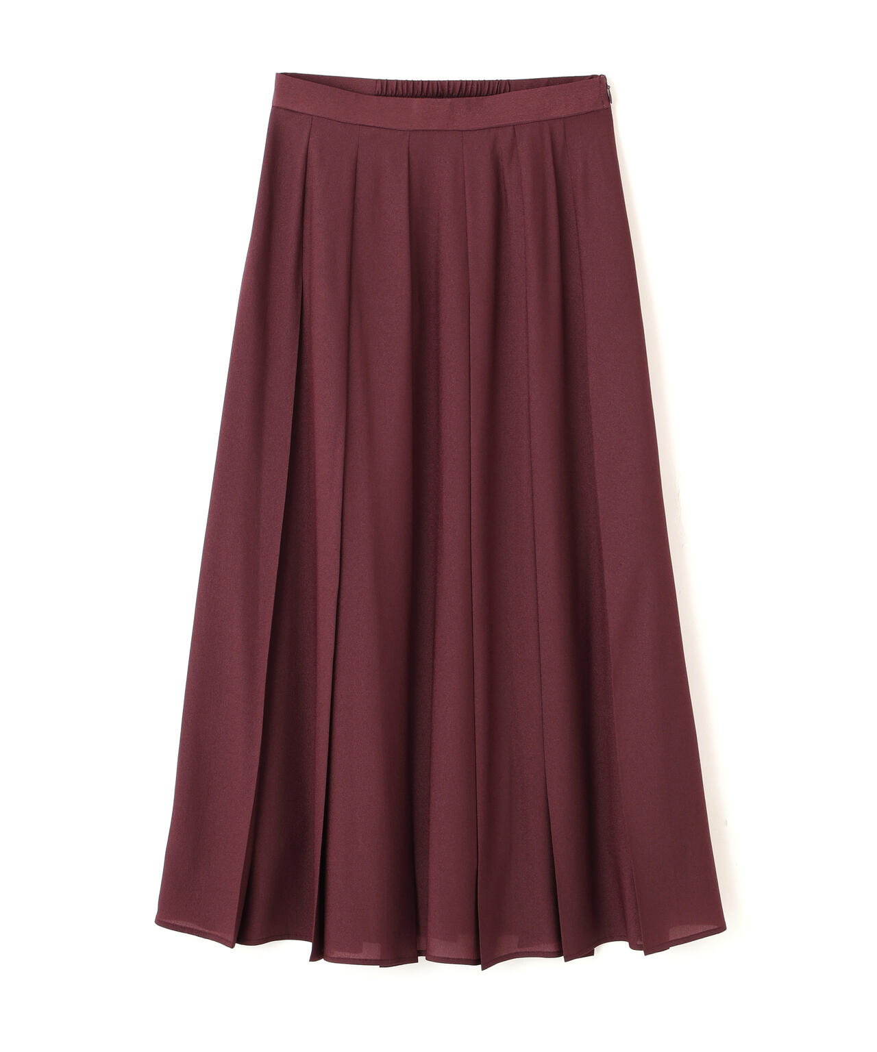 オータムカラープリーツスカート