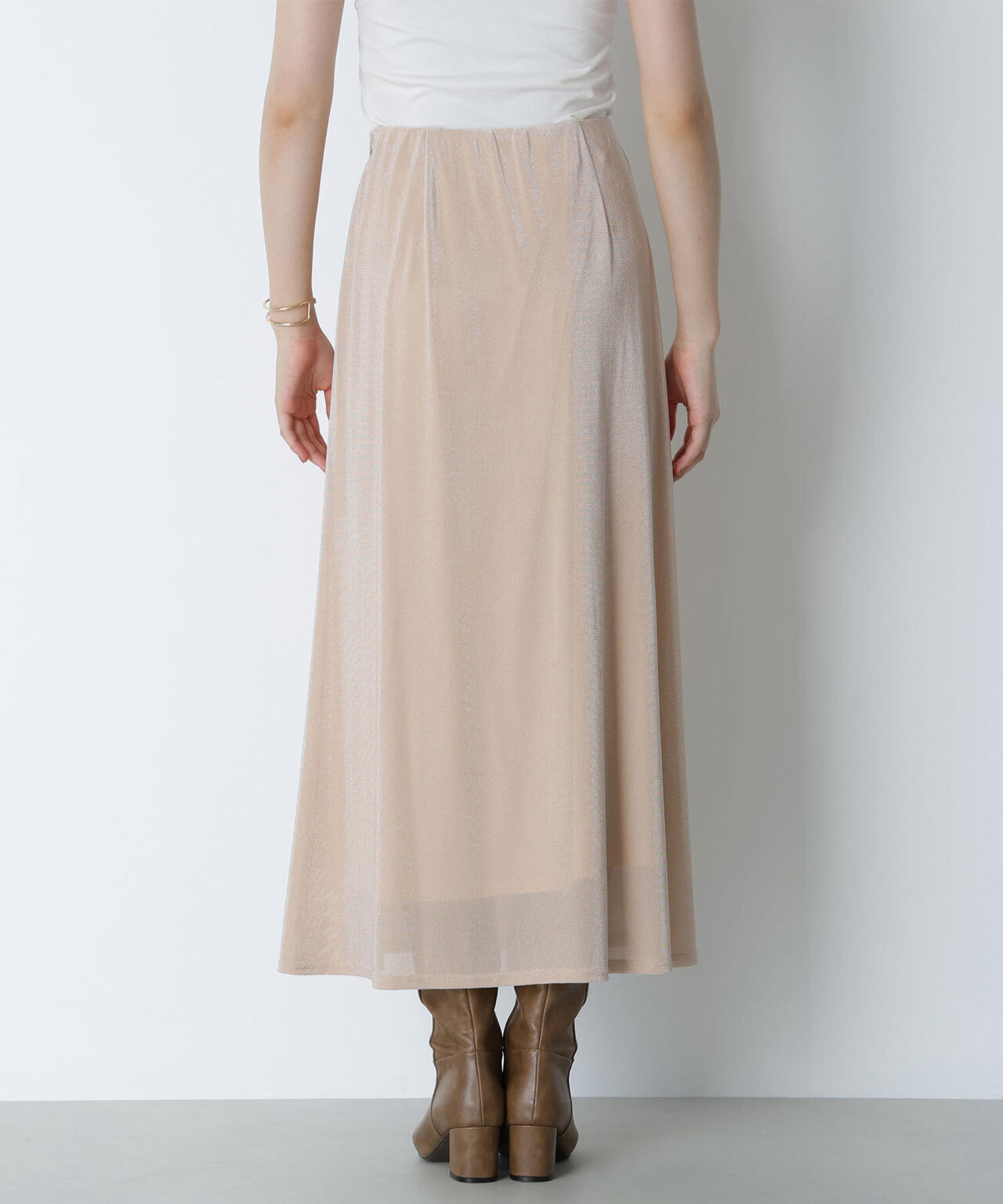 ベロアライクナロースカート