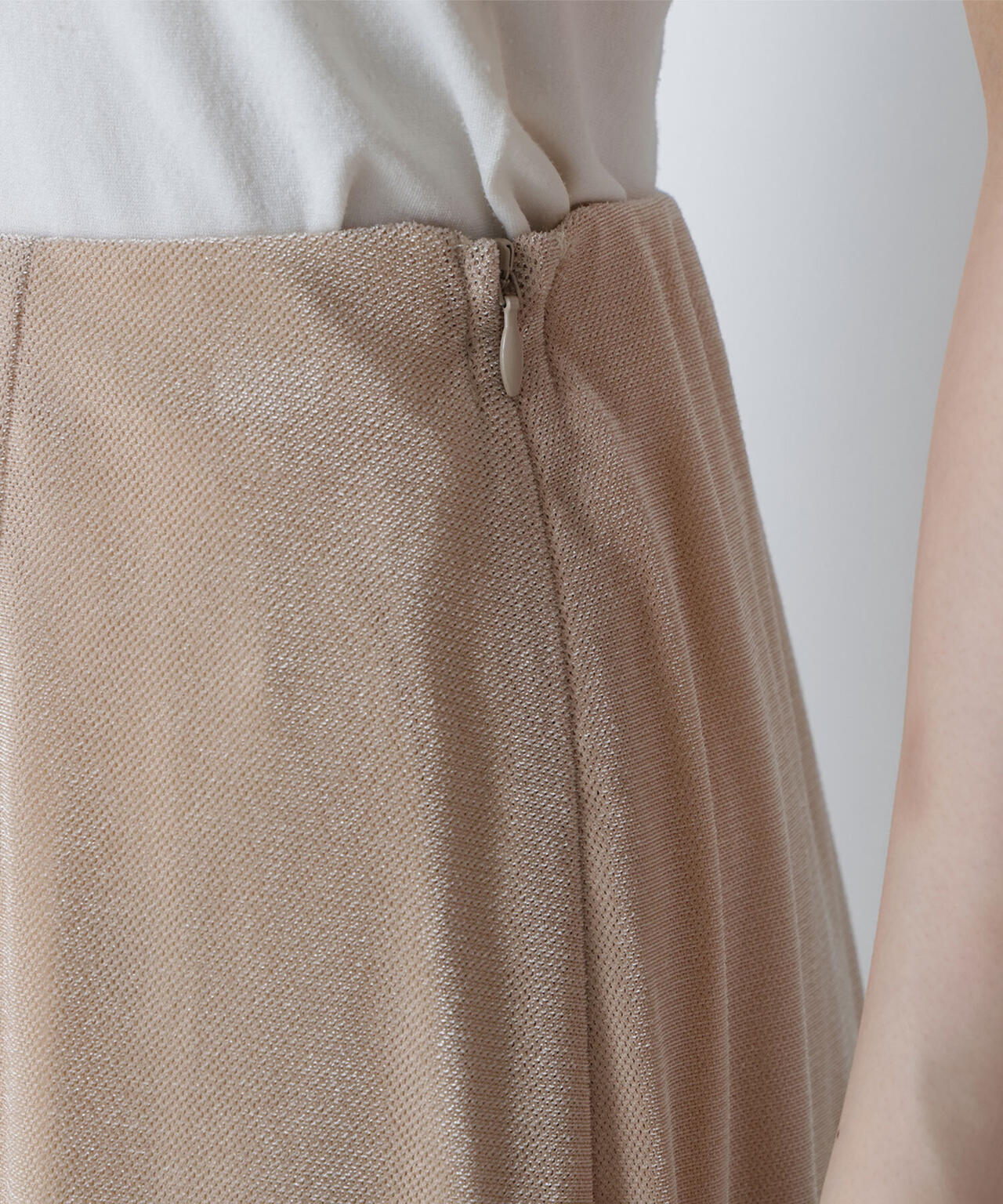 ベロアライクナロースカート