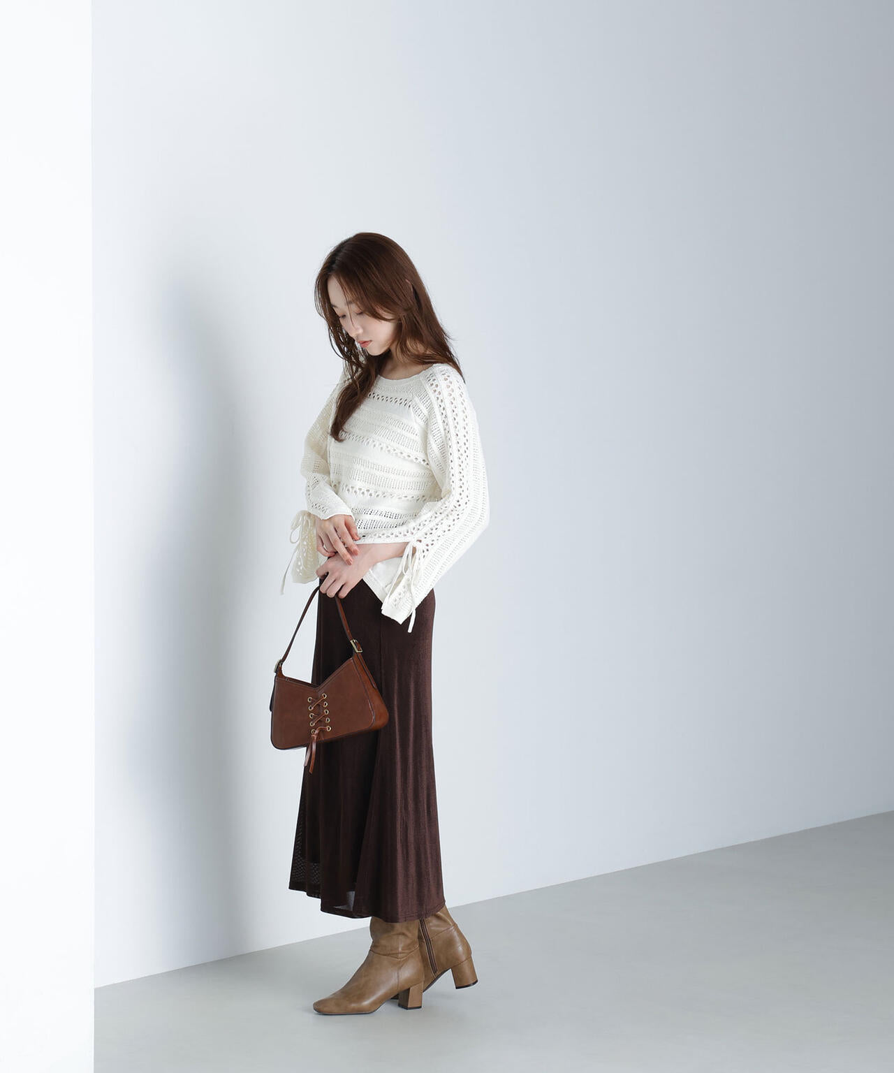 René basic スカート 黒　ベロア　/to be chic,foxey René basic スカート 黒 ベロア /to be chic,foxey