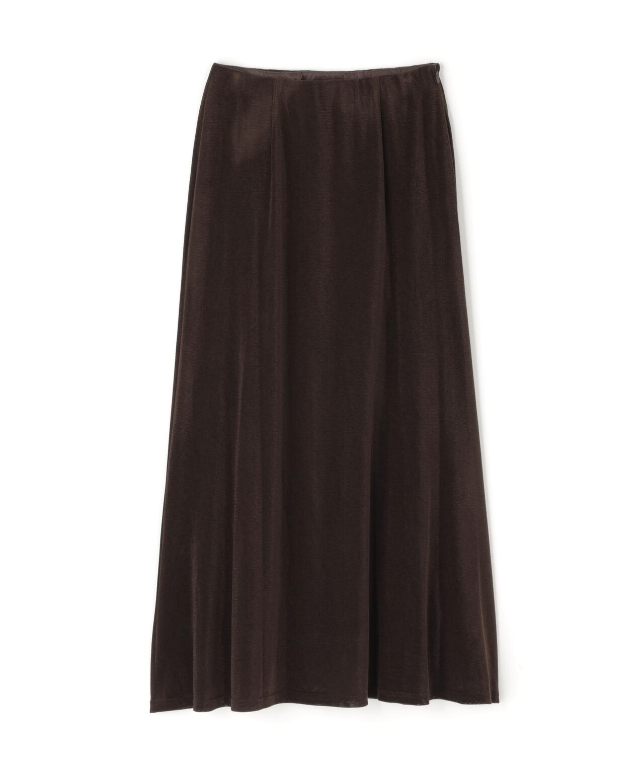 ベロアライクナロースカート