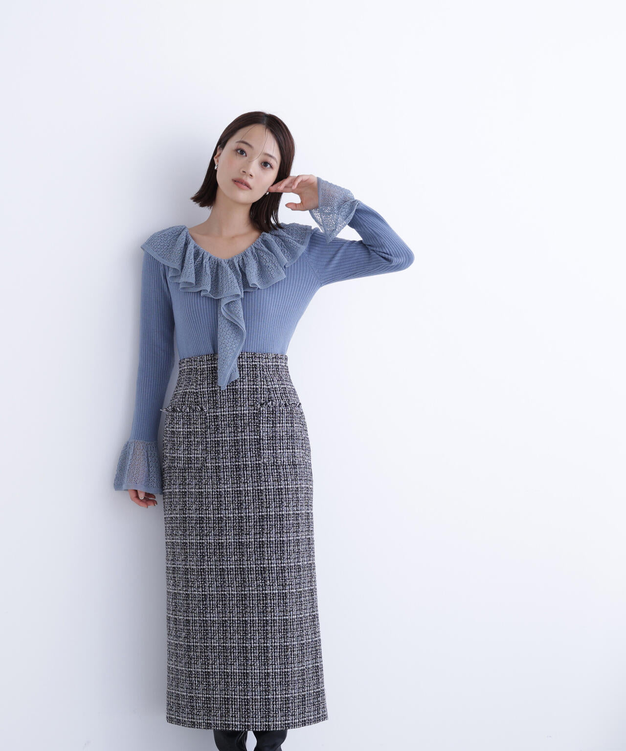 ツイーディーナロースカート