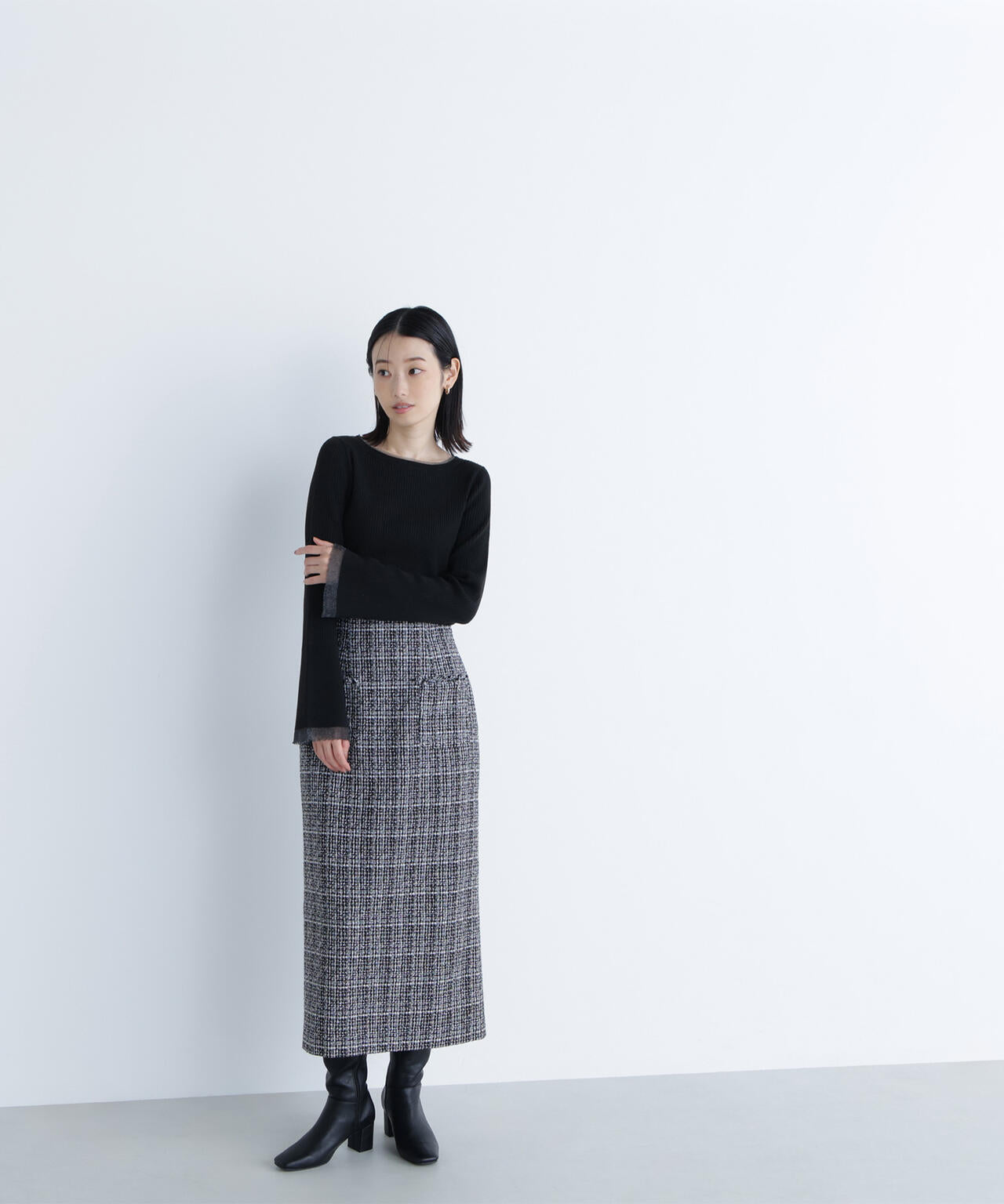 ツイーディーナロースカート