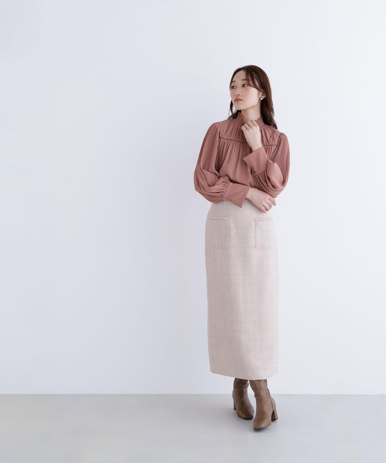 ツイーディーナロースカート