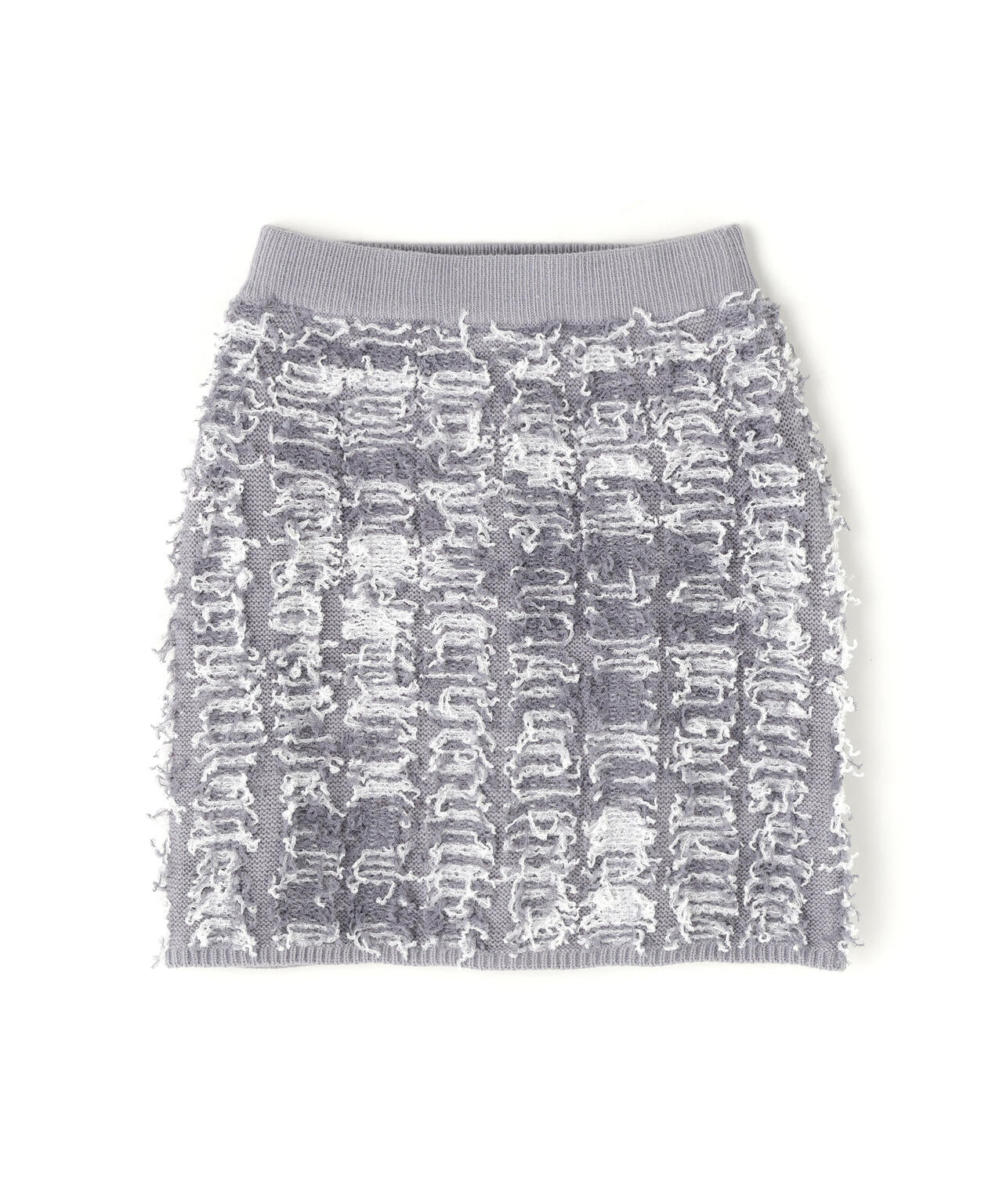 フリンジニット SETUP ミニスカート