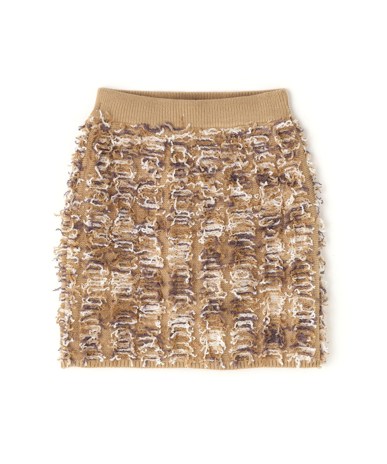 フリンジニット SETUP ミニスカート