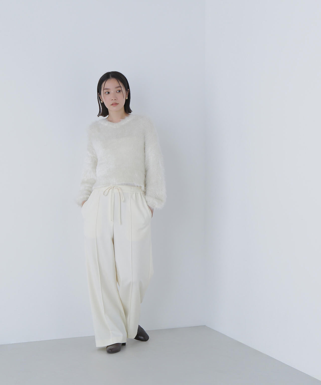 ナチュラルビューティーベーシック（NATURAL BEAUTY BASIC）/楽してごめん！はくだけきちんと見えパンツ Oggi・sweet掲載】【ちょうど、いい服】楽してごめん！はくだけ