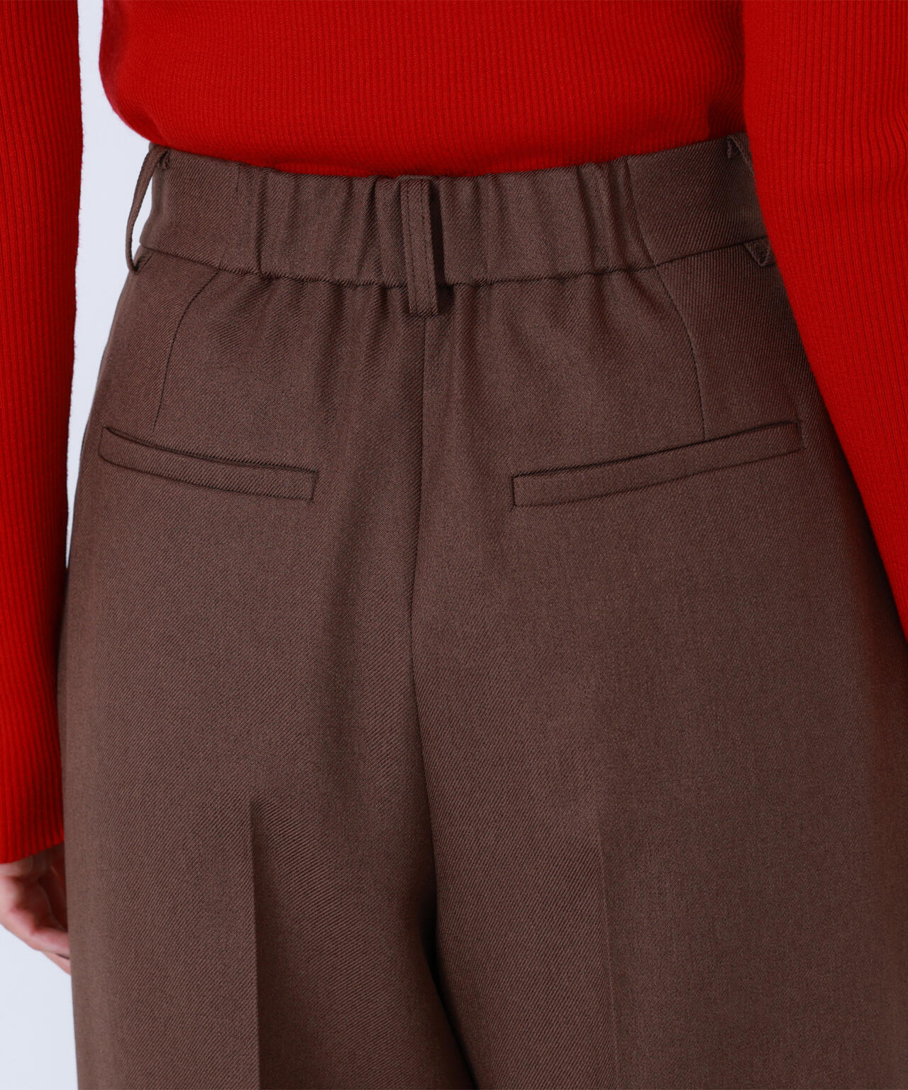 【BLANC】ツイーディータックパンツ