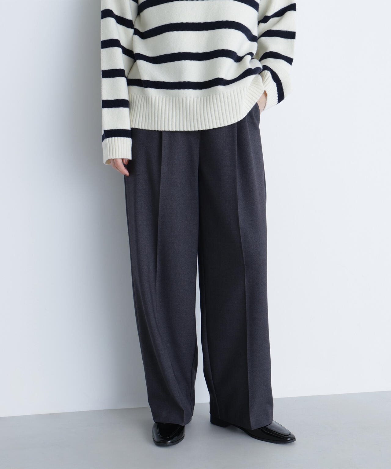 ウォームタッチワイドパンツ