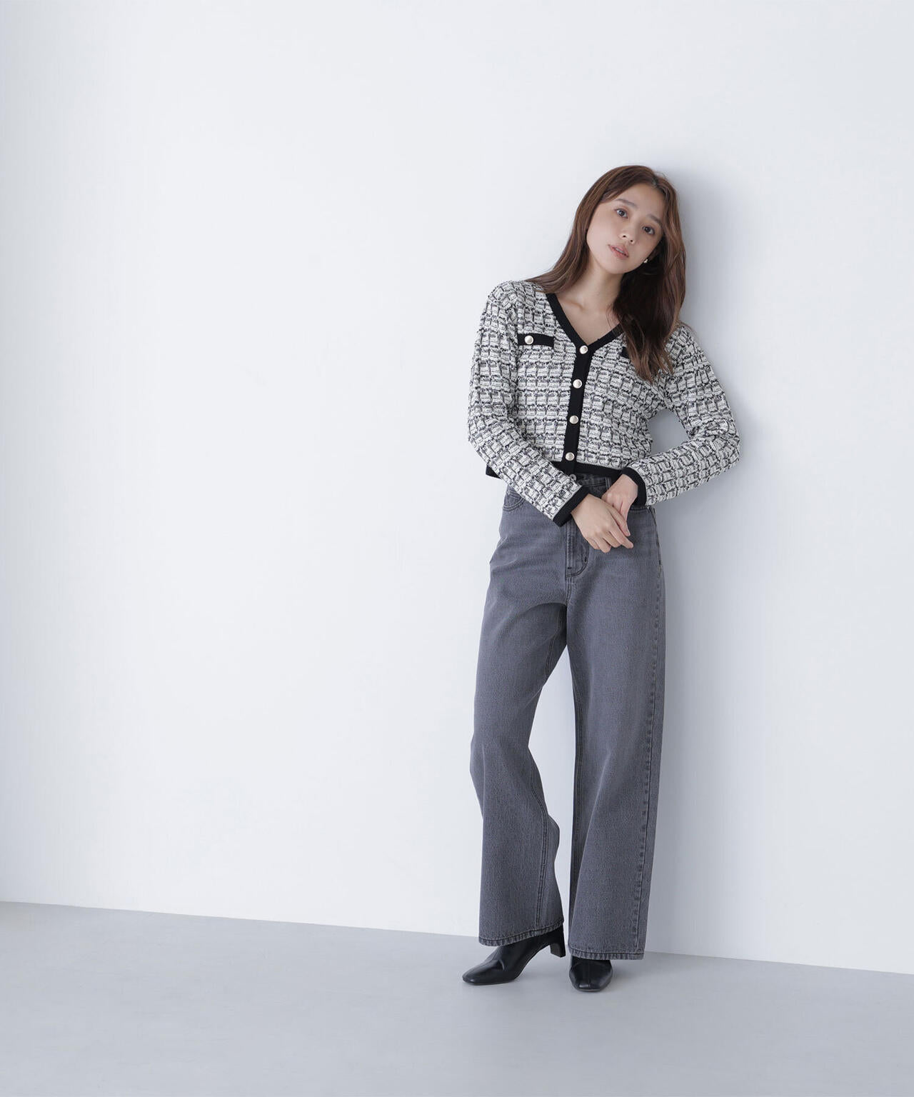 【Oggi・sweet掲載】【ちょうど、いい服】私に“ちょうどいい”ワイドストレートデニム