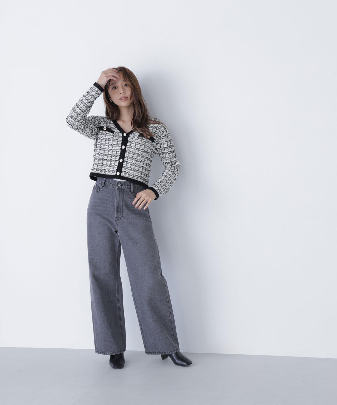 【Oggi・sweet掲載】【ちょうど、いい服】私に“ちょうどいい”ワイドストレートデニム