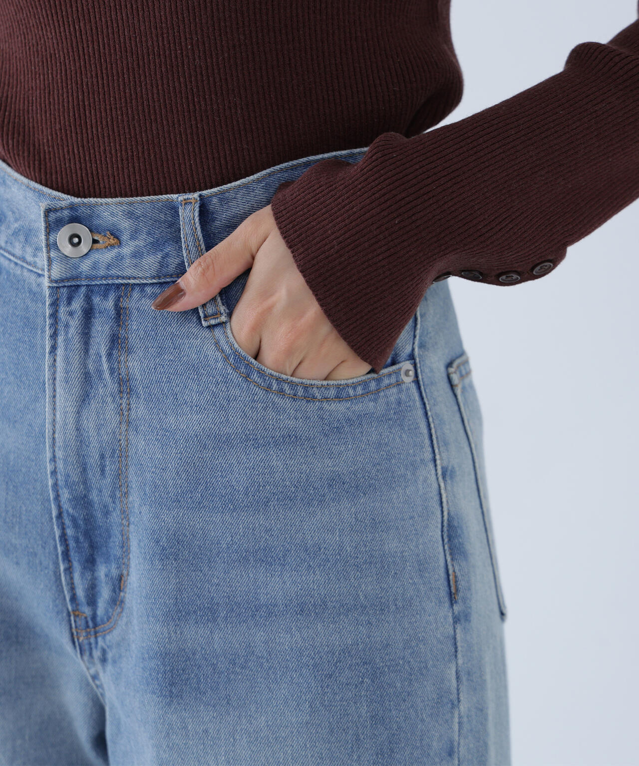 【Oggi・sweet掲載】【ちょうど、いい服】私に“ちょうどいい”ワイドストレートデニム